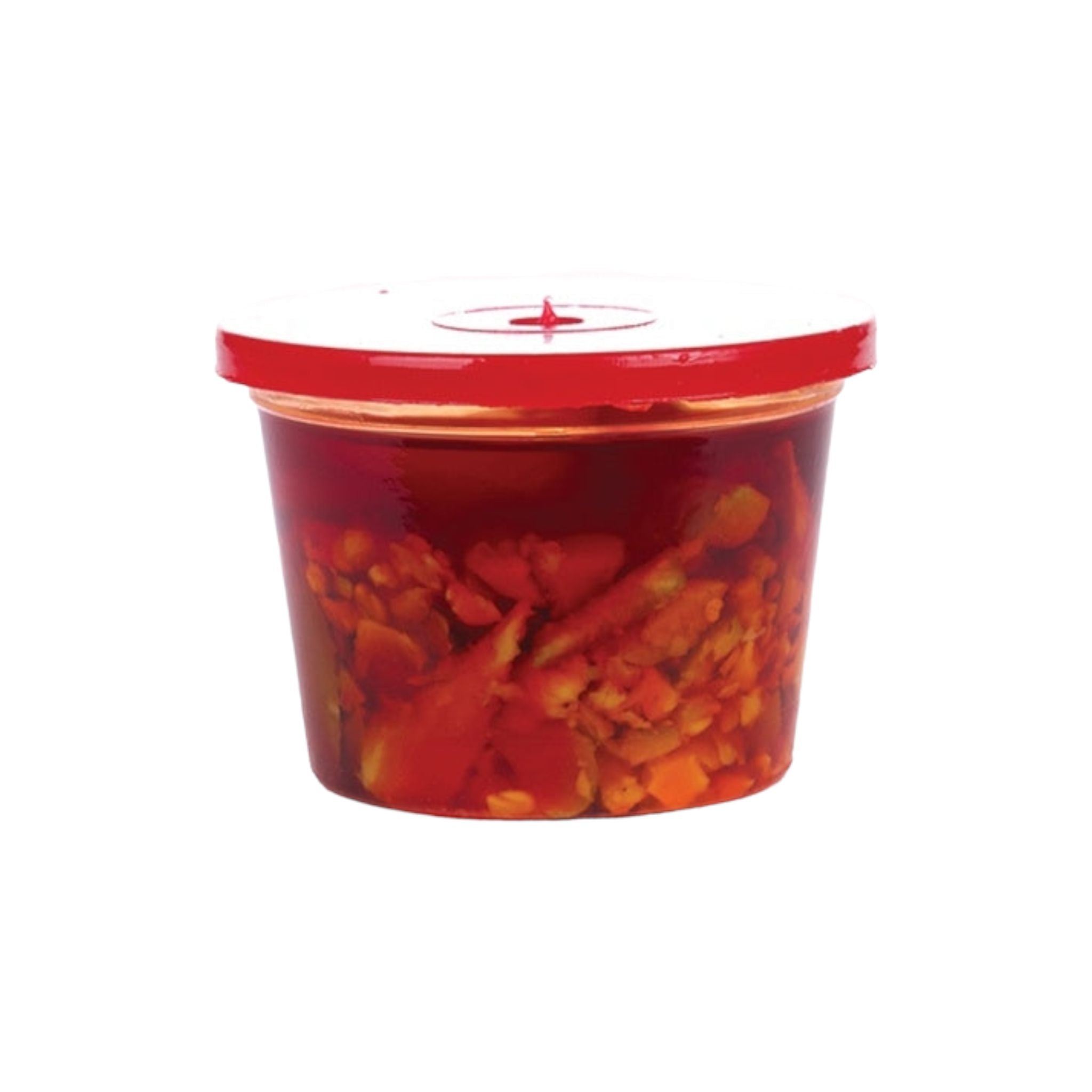 250ml Sauce Tubs with Lids 120mm 25pack