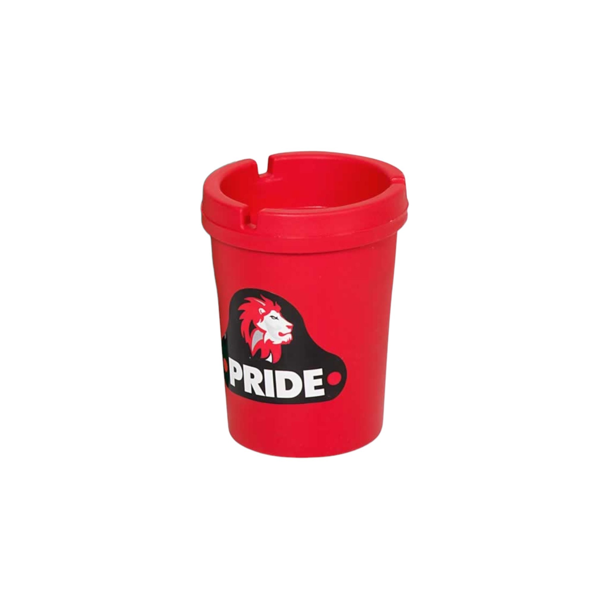 Pride Plastic Ashtray Tub 10x8cm Butt Bucket Tub Buzz