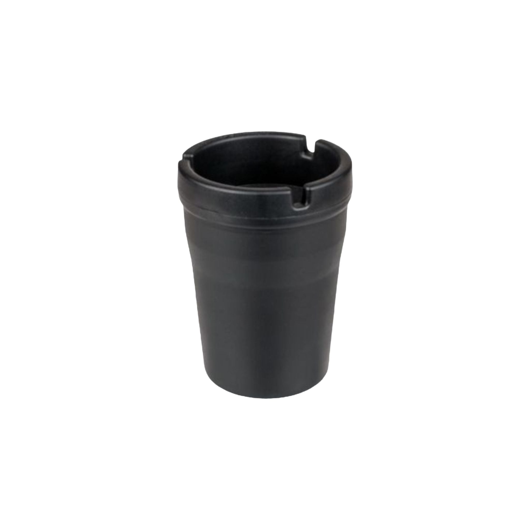 Ashtray Plastic Tub 8x9cm Butt Bucket Solid Colour