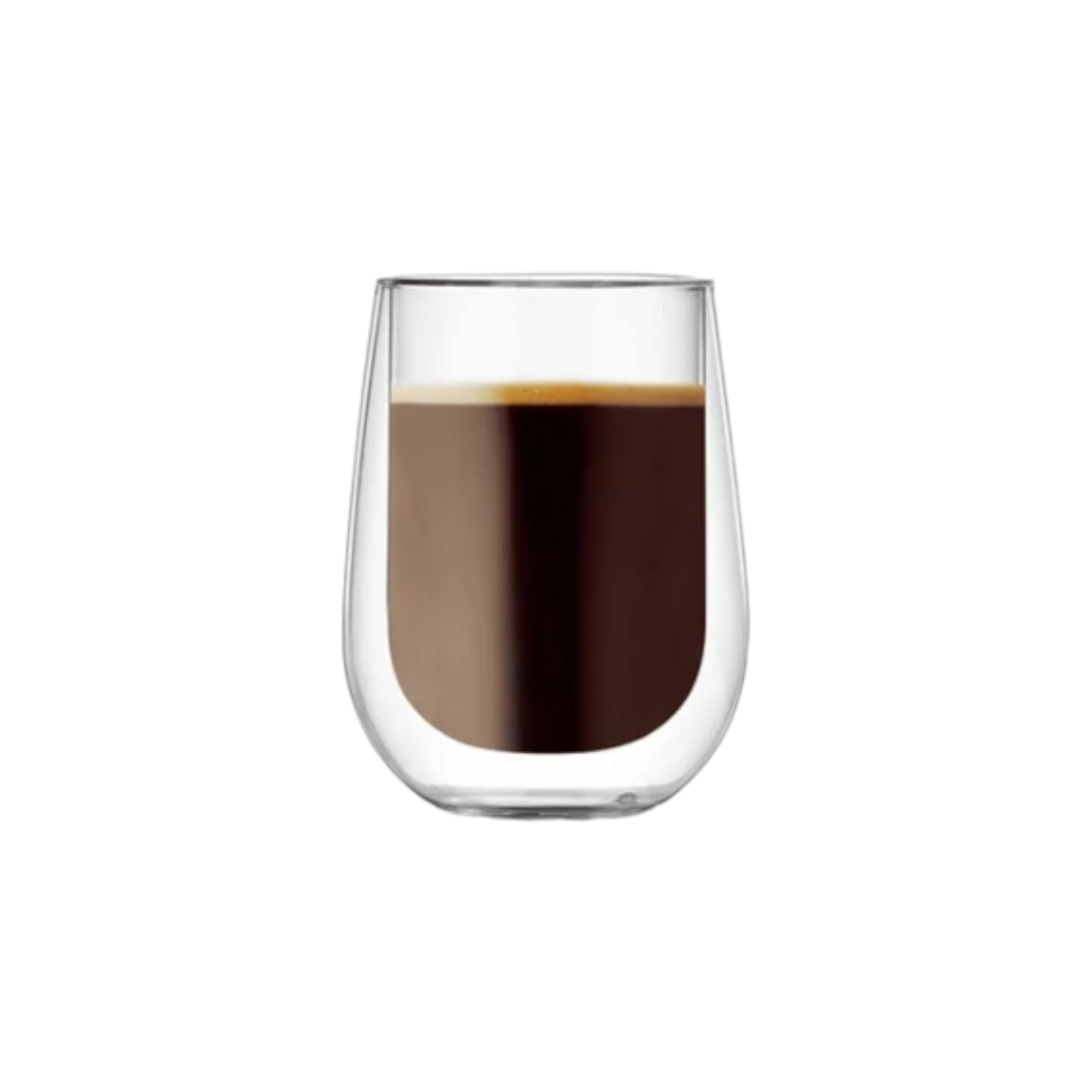 Barista Double Wall Café Espresso Coffee Cup 80ml 2pc