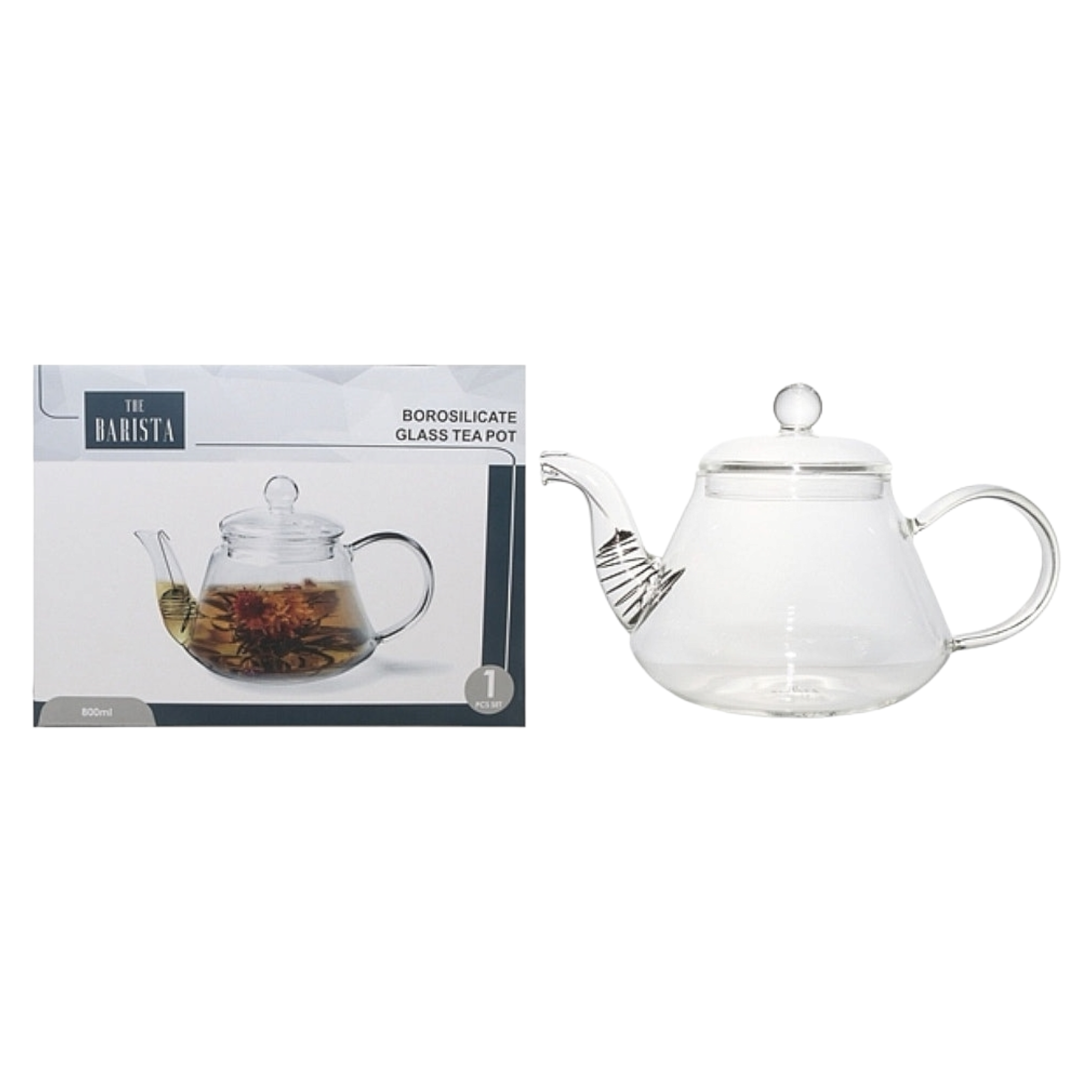 Barista Double Wall Teapot 800ml 10237