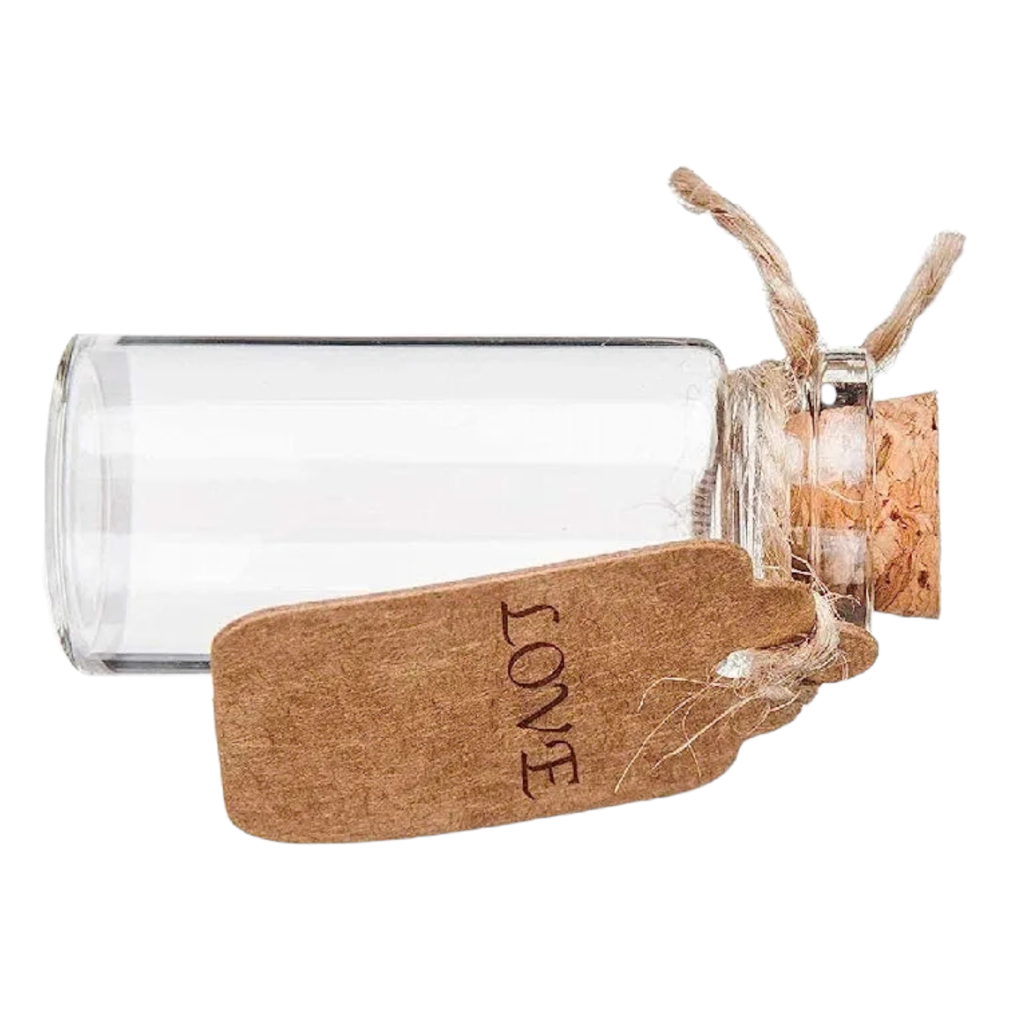 Regent Glass Bottle 18ml with Cork Lid 12pack 10585