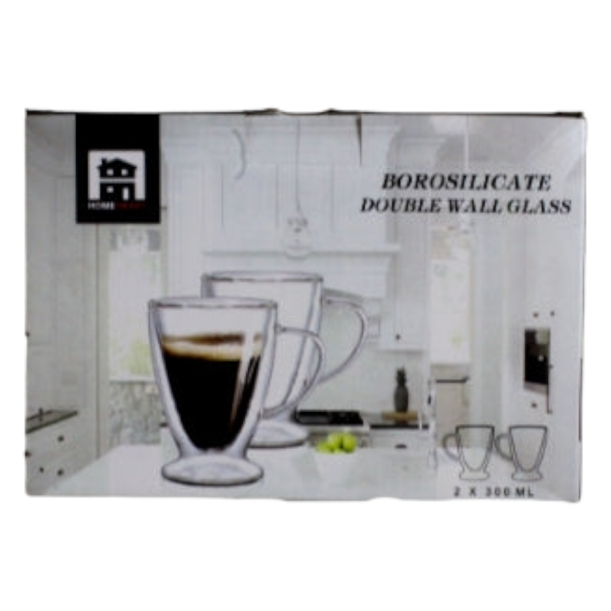 Winox Double Wall Café Latte Mug 300ml 2pc GL2807