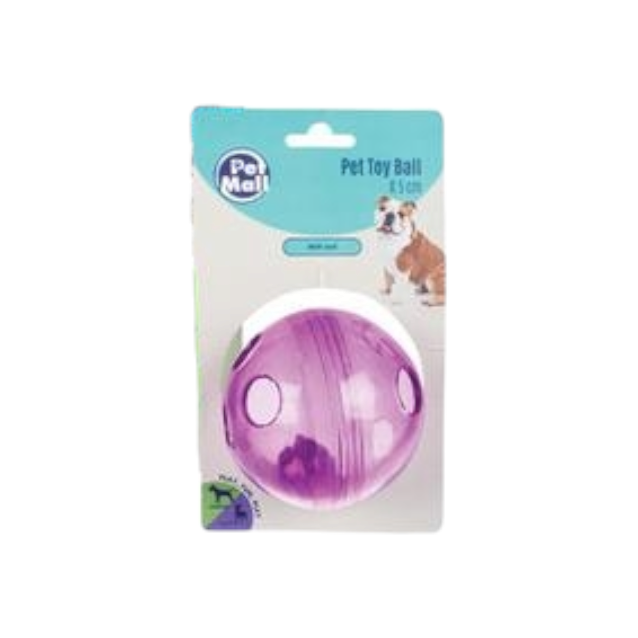 Pet Toy Ball with Bell 8.5cm each