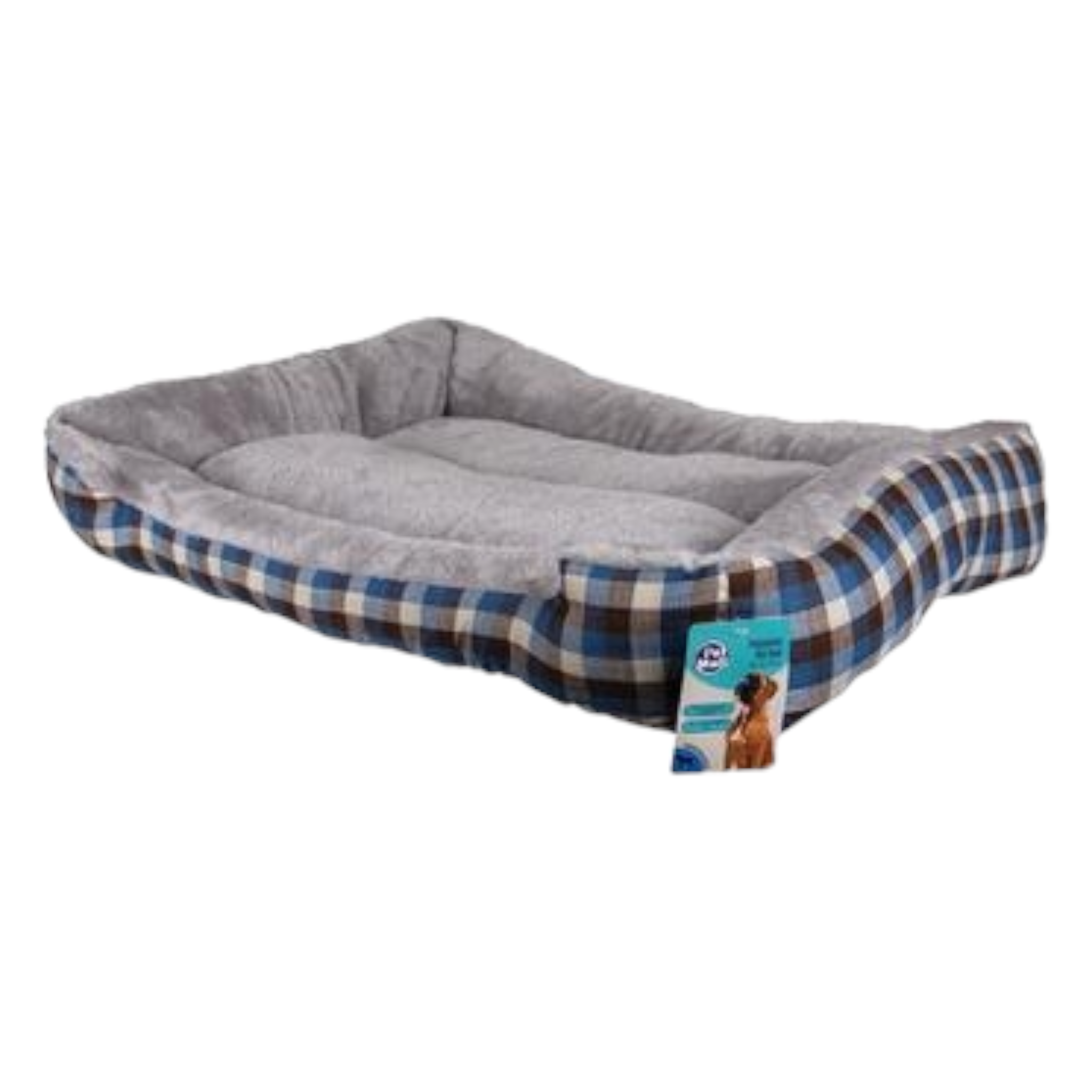 Pet Fur Bed Rectangle 90x70x18cm each