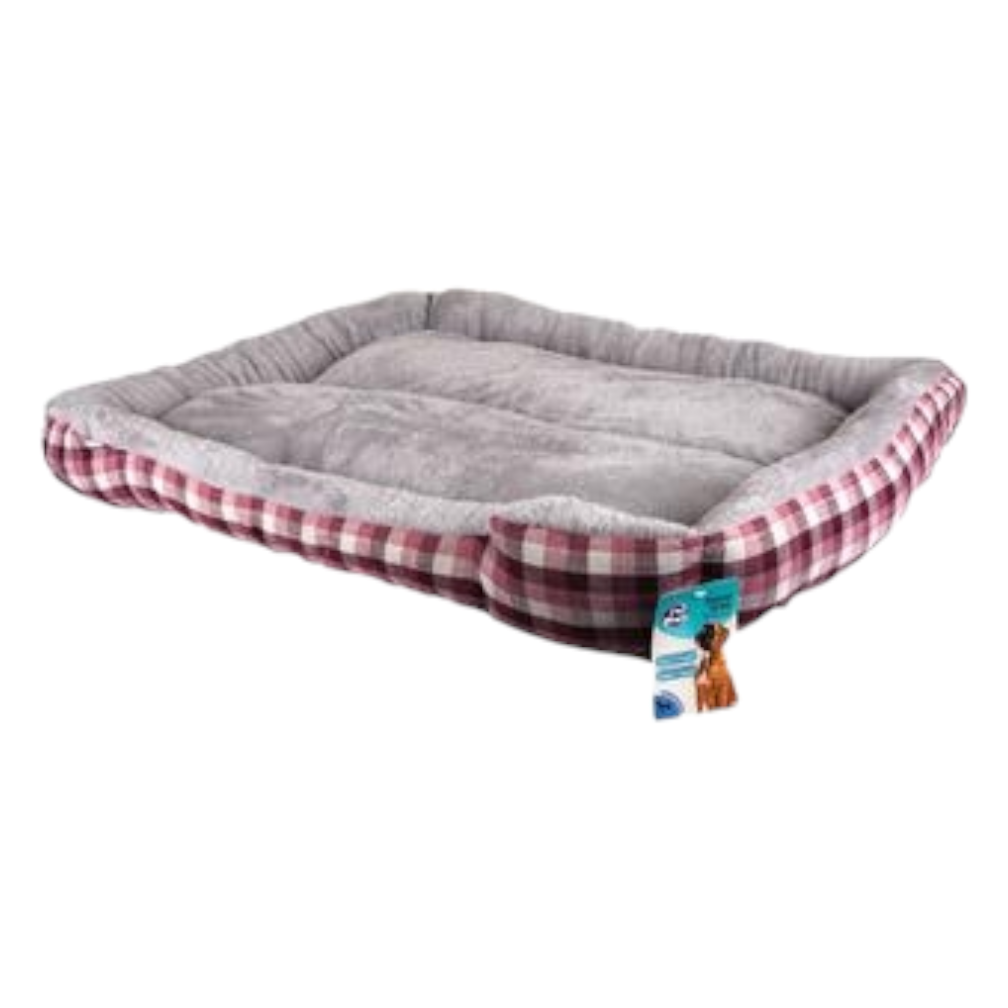 Pet Fur Bed Rectangle 100x90x18cm each