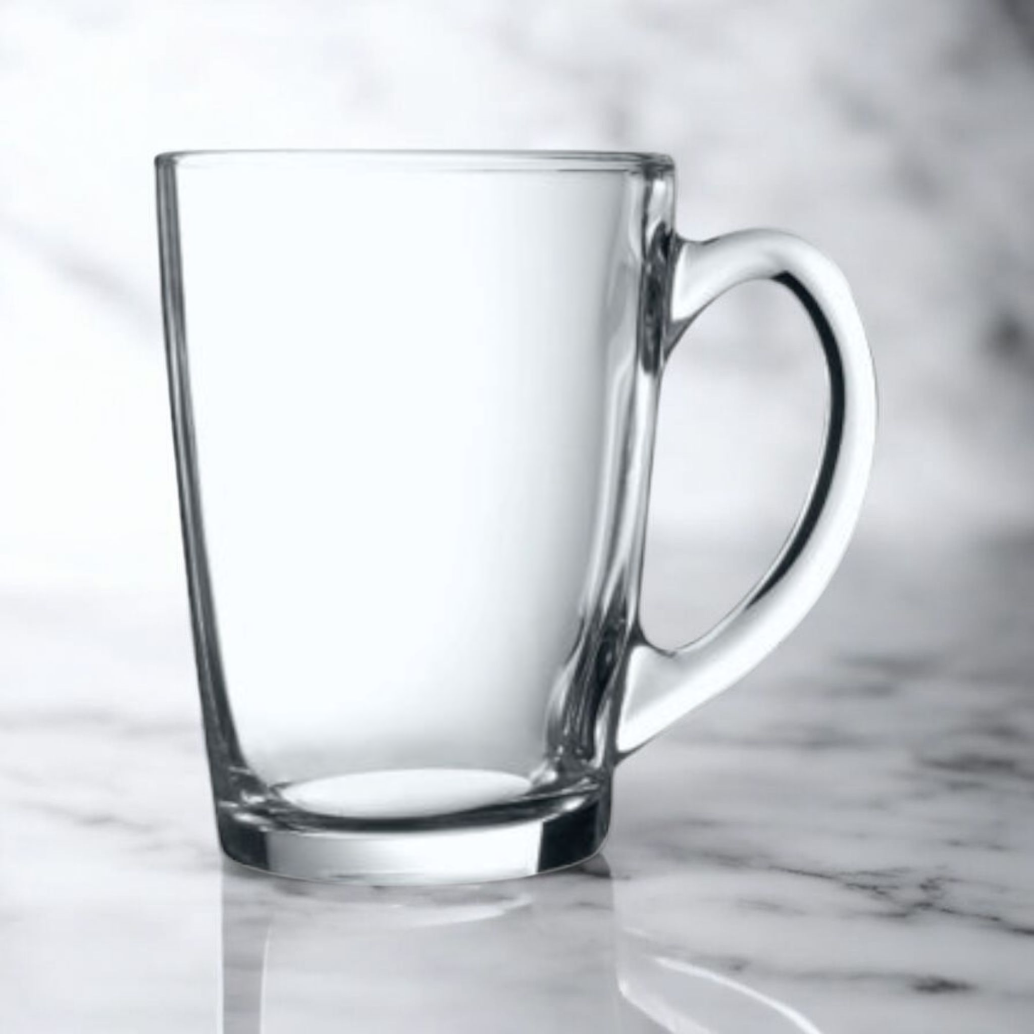 Consol Glass Coffee Mug 225ml San Marco 4pack 17143