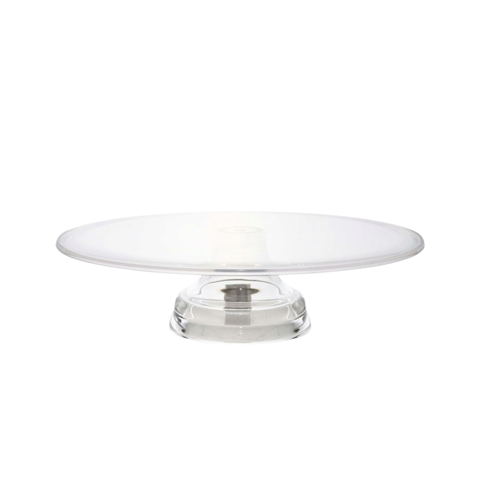 Acrylic Patisserie Cake Server Footed Stand 33.5x9cm 19018