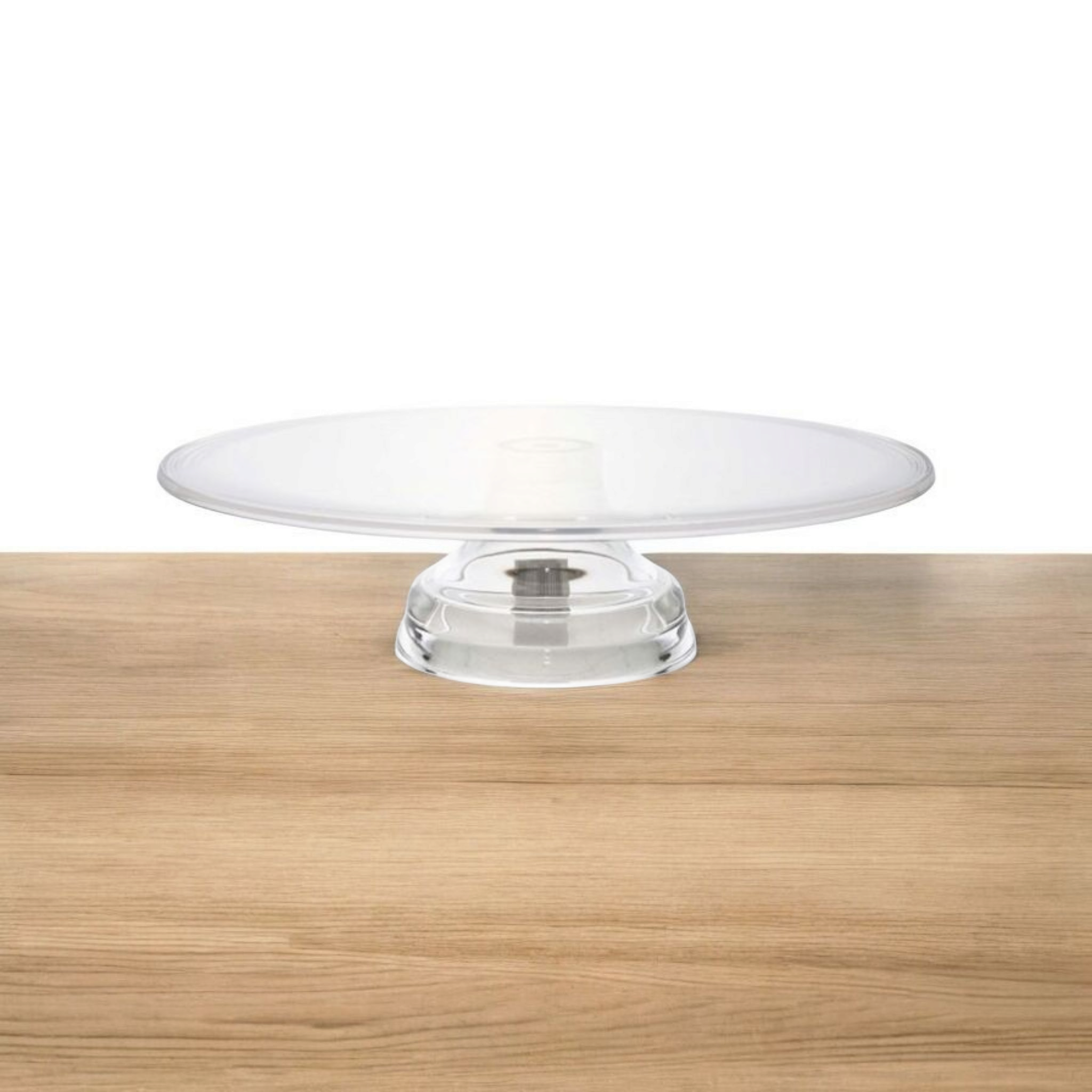Acrylic Patisserie Cake Server Footed Stand 33.5x9cm 19018