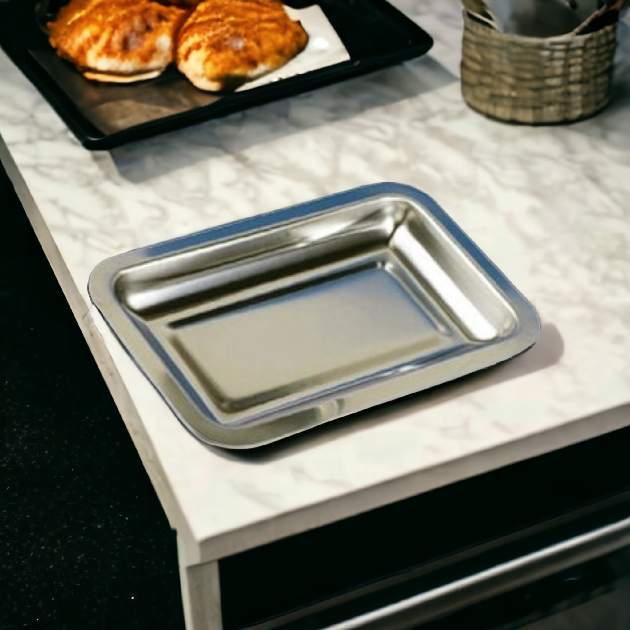 Stainless Steel Baking Instrument Tray 32x22cm