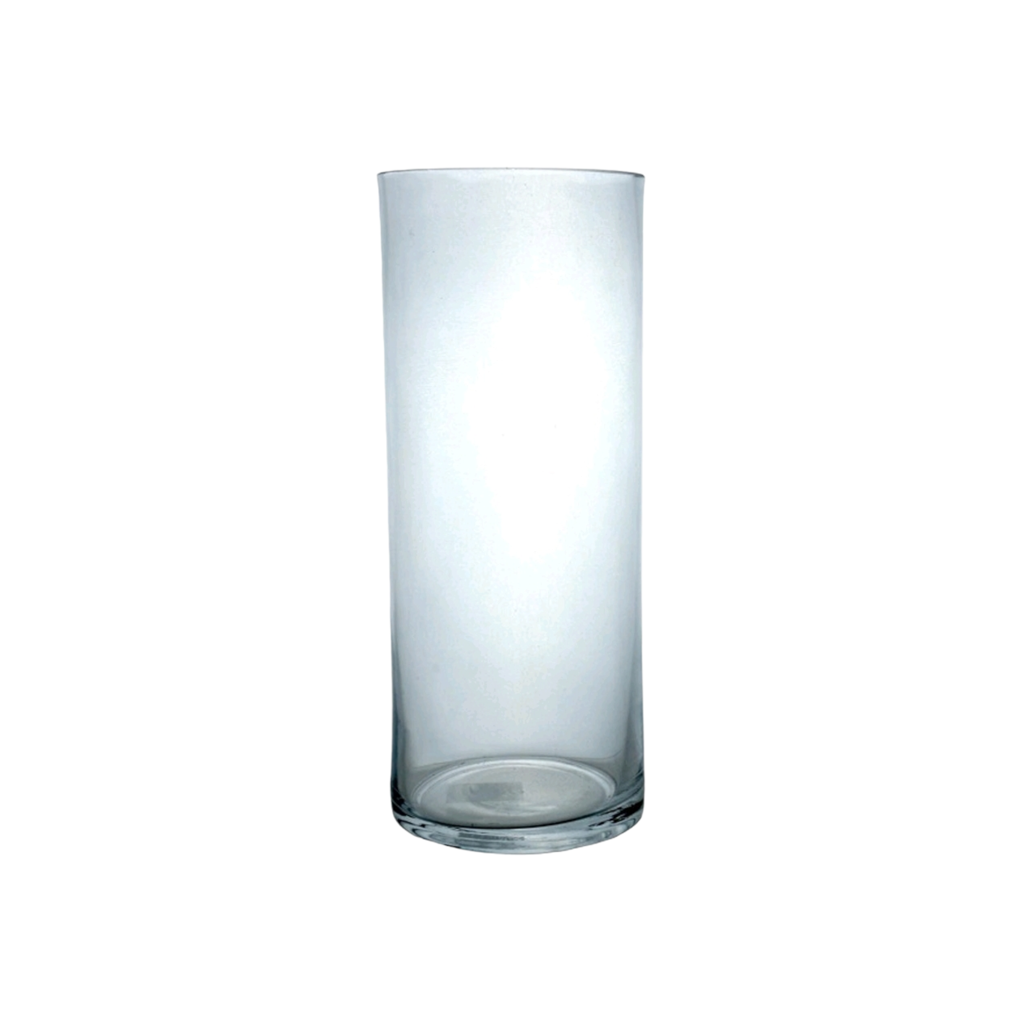 Glass Flower Vase Cylinder Clear 34930