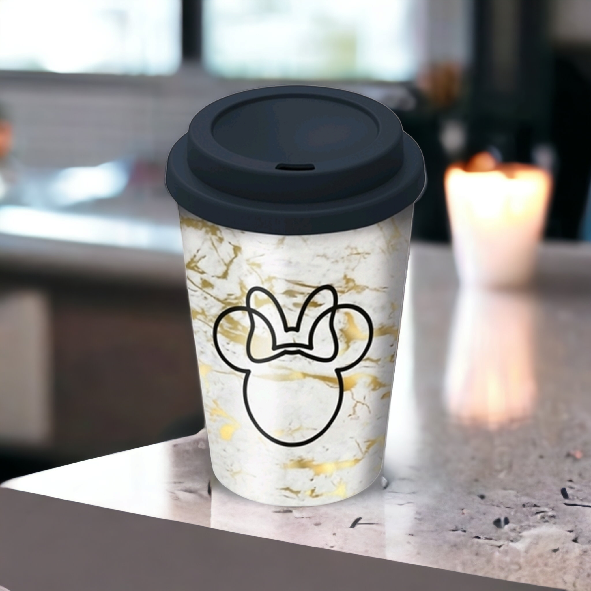 Disney Minnie Young Adult Coffee Cup 390ml Tumbler