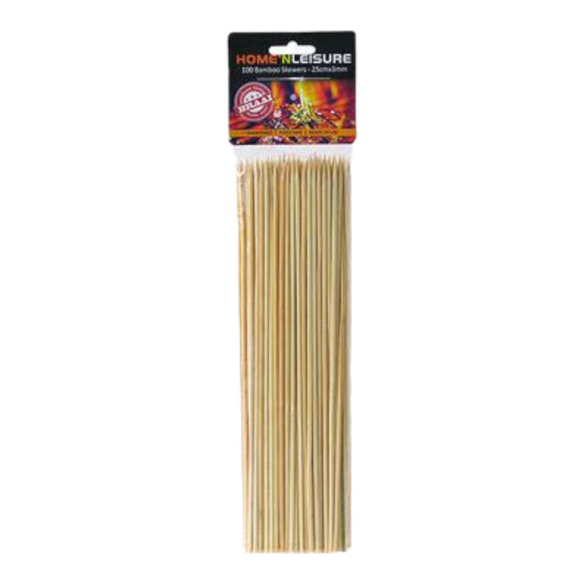 Bamboo Skewers 25cmx3mm 100pack