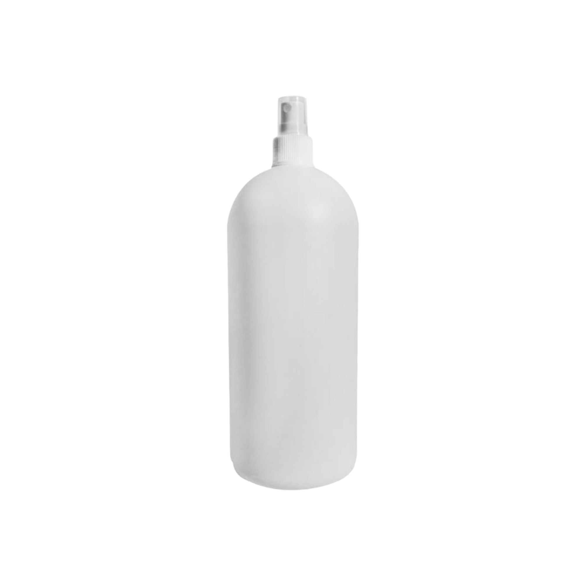 1L Mist Spray HDPE Bottle White Frosted