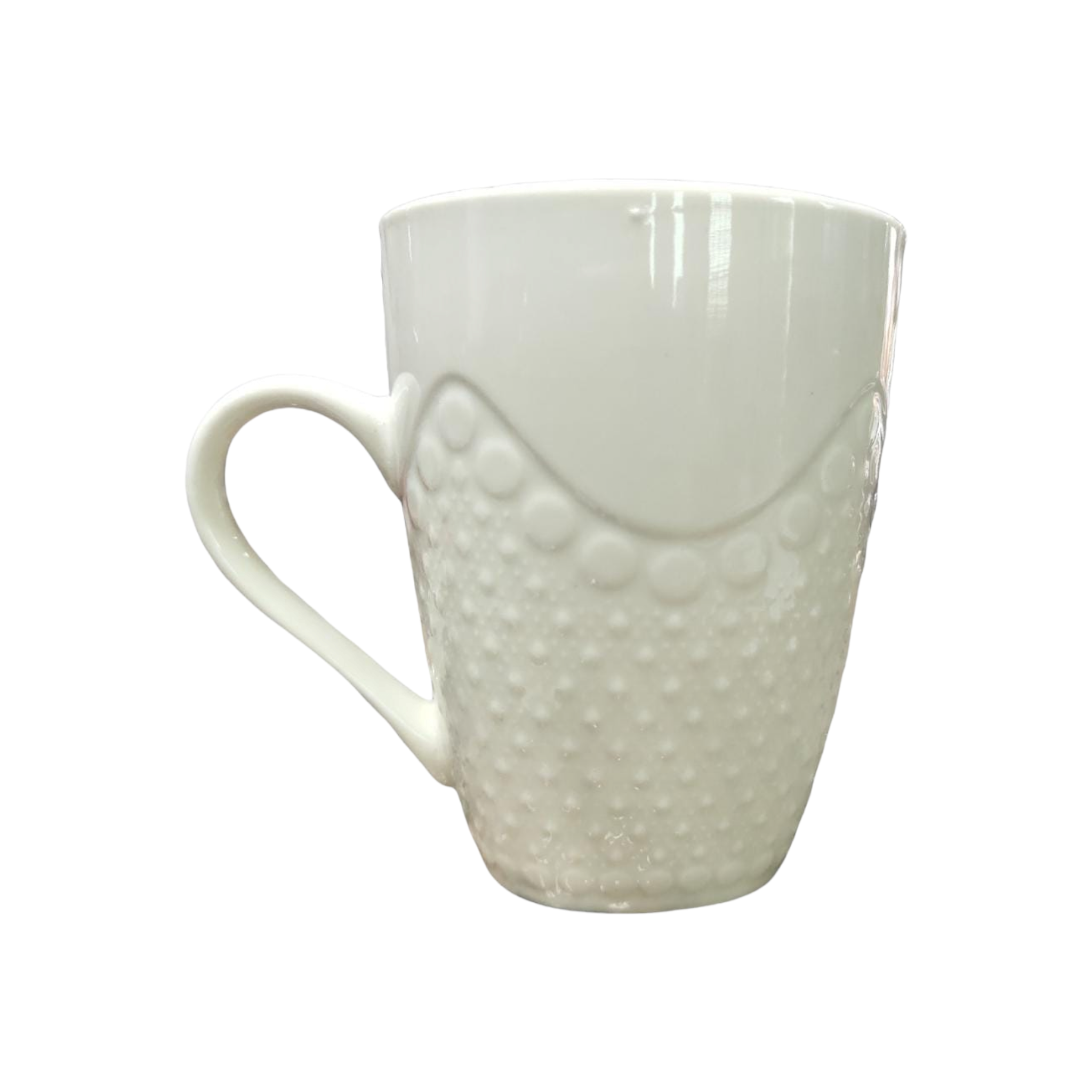 Coffee Mug Glass Diamond Handle Mug158