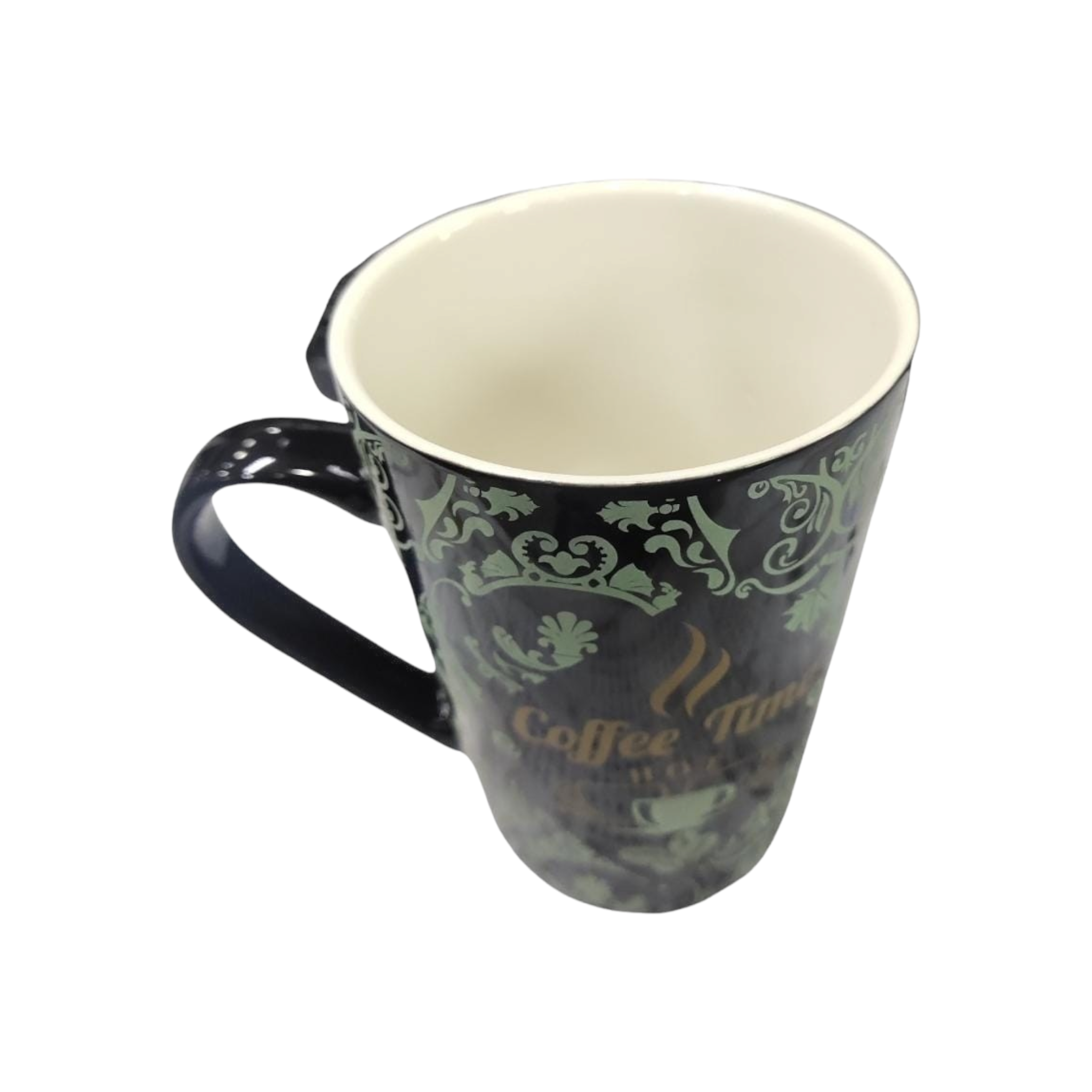 Ceramic Coffee Mug Flower Print