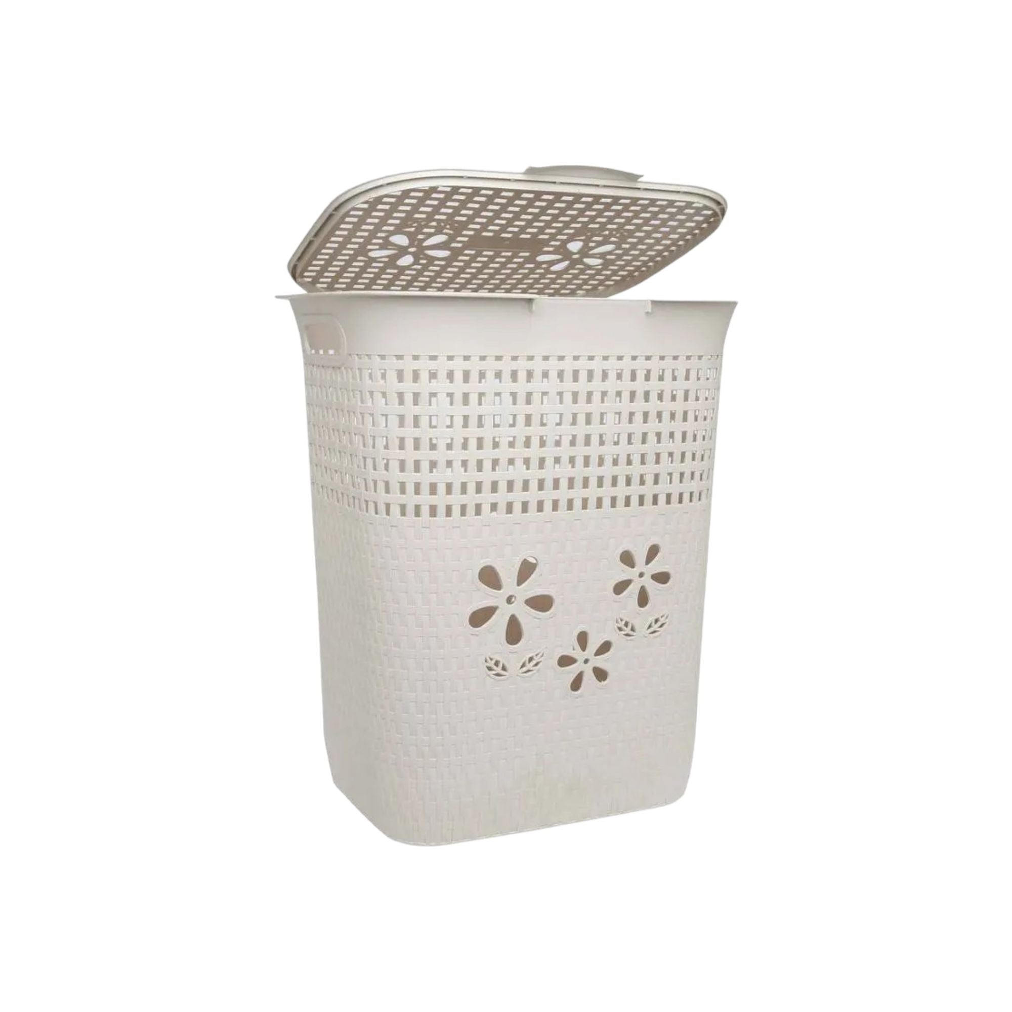 Laundry Basket Daisy 55L with Lid 431