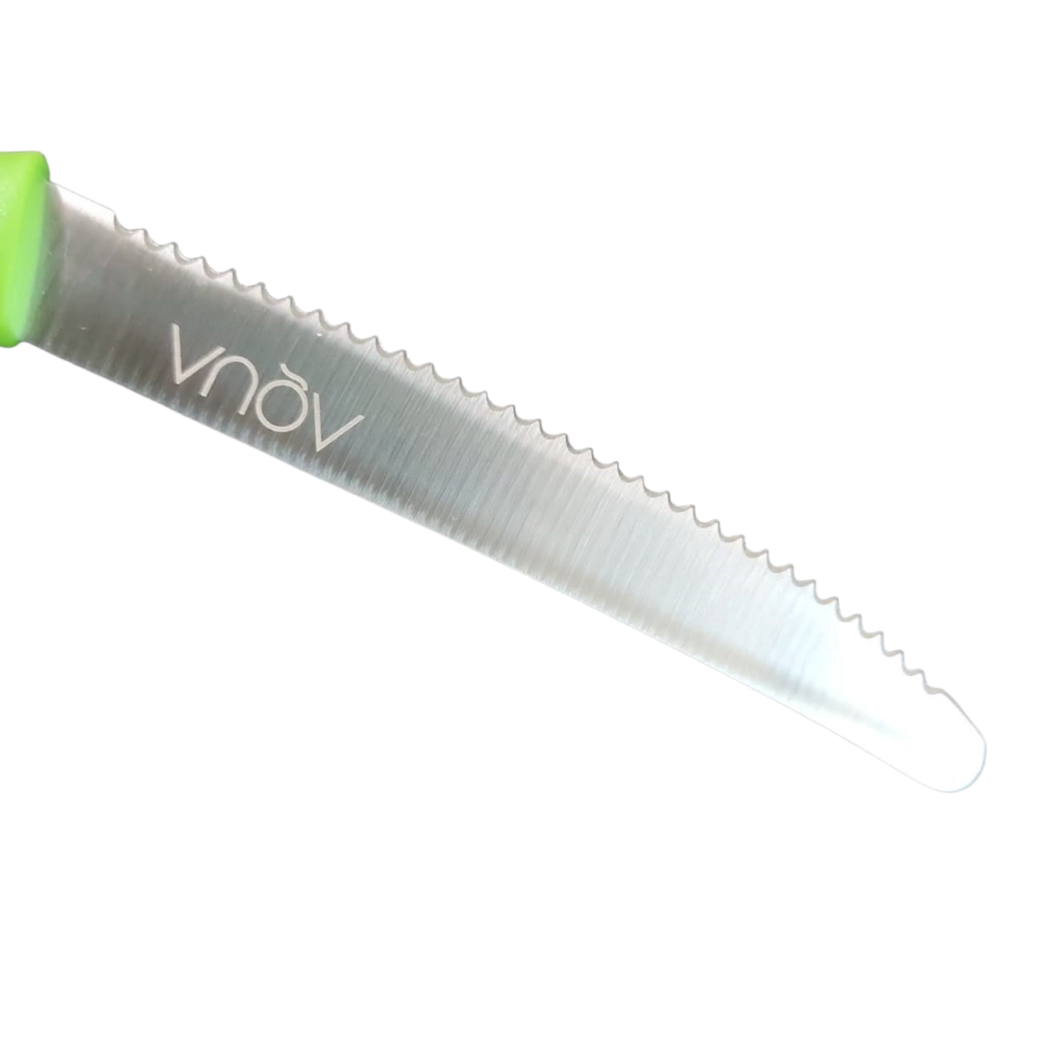 Kitchen Knife 20cm Stainless Steel Tip Aqua