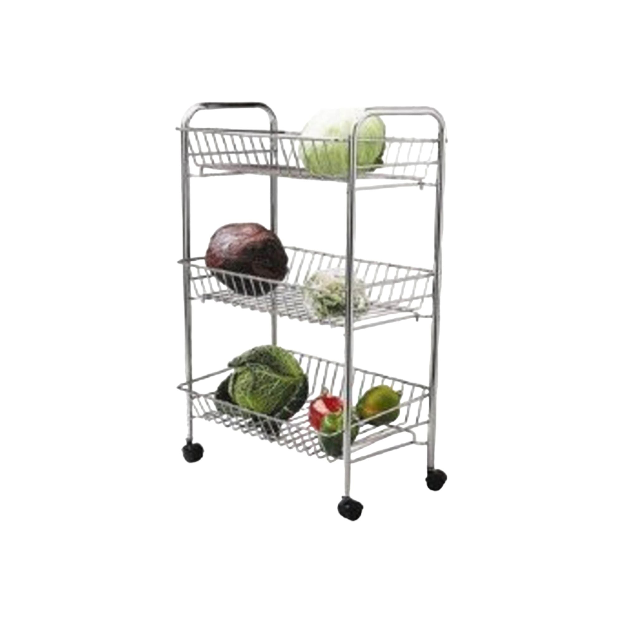 Vegetable Rack 3-Tier Stainless Steel 2356c