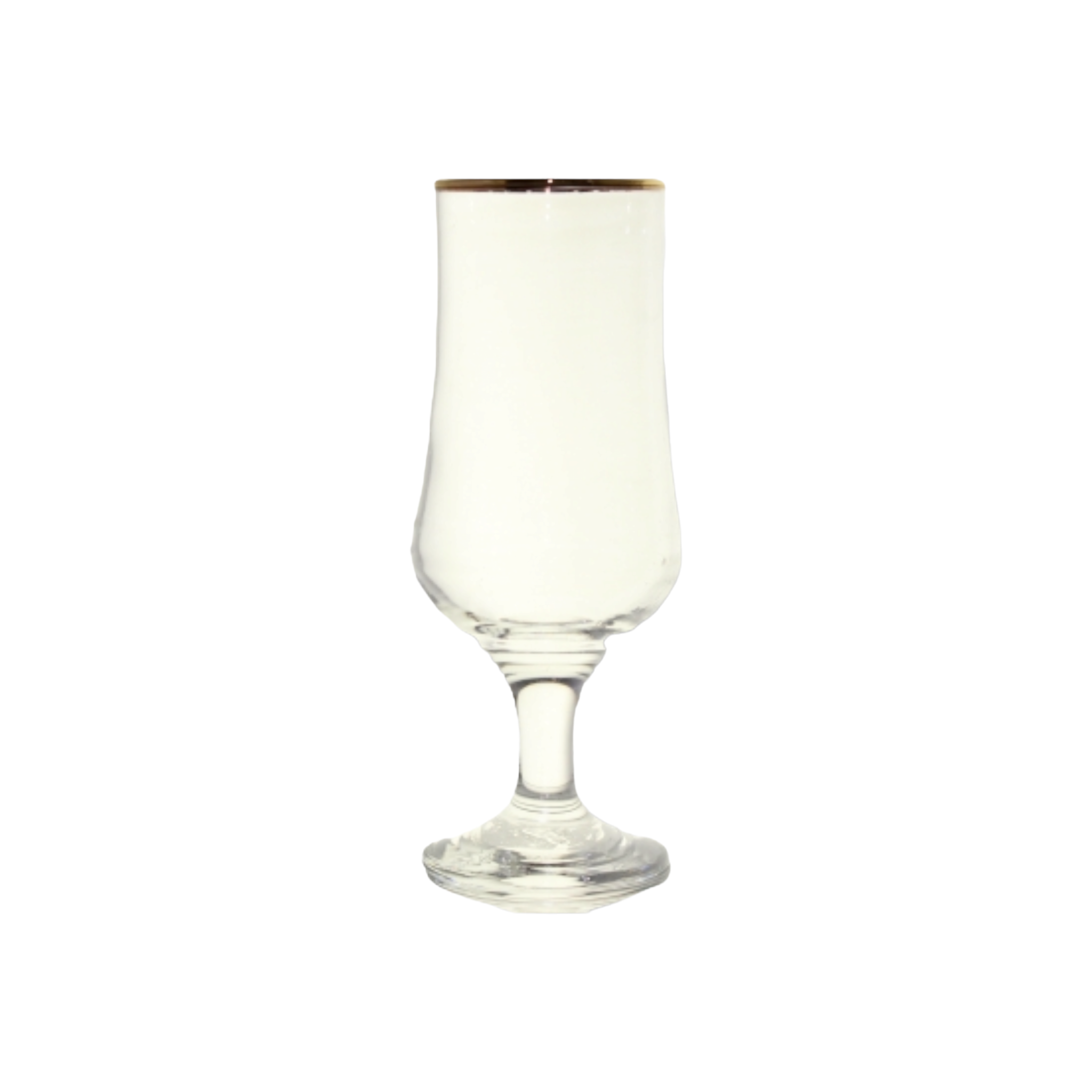 Glass Tumbler 370ml Cocktail Gold Rim Wine SW0530G
