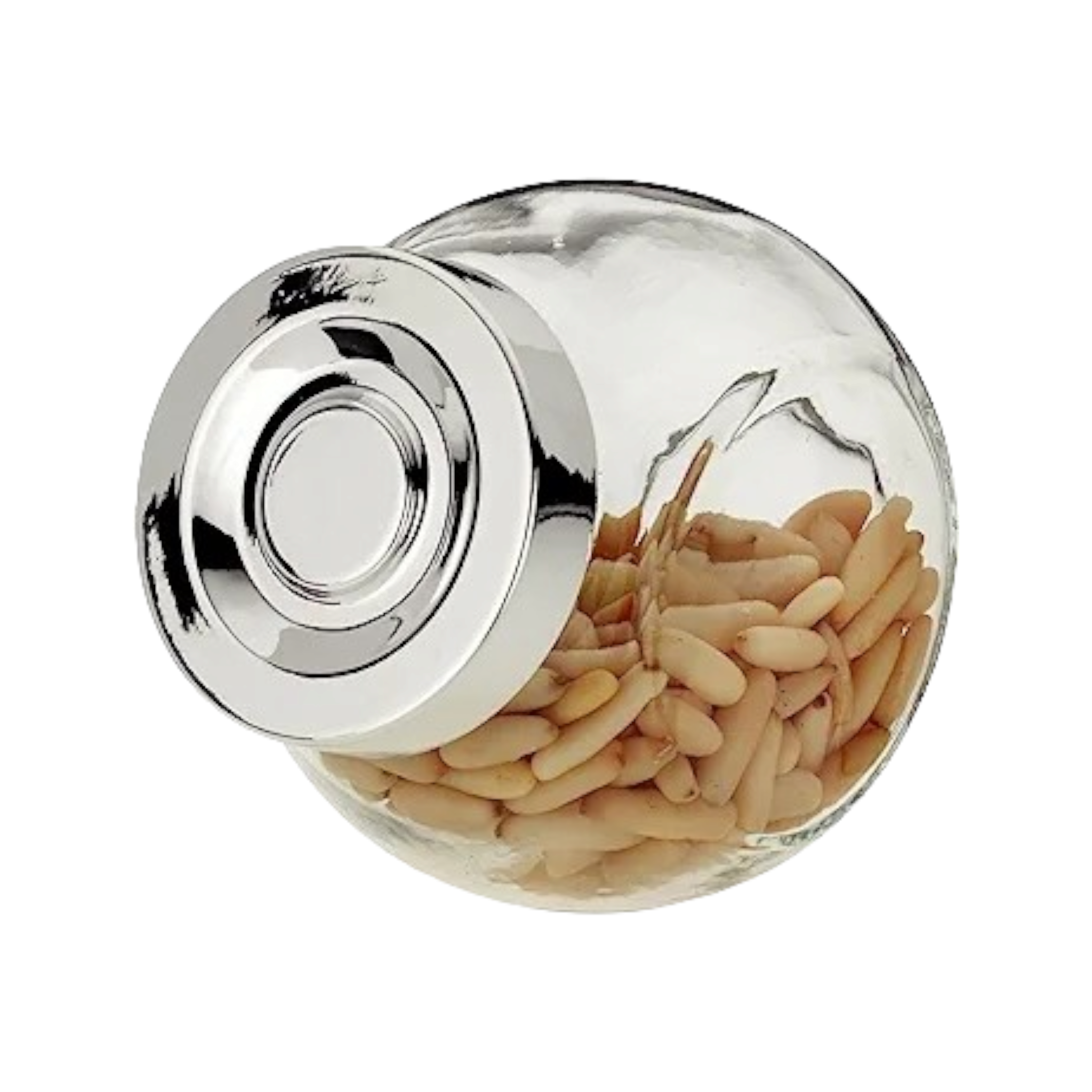 Glass Spice Jar 200ml Bottle with Lid 5x7.5cm ZLF-2023-066