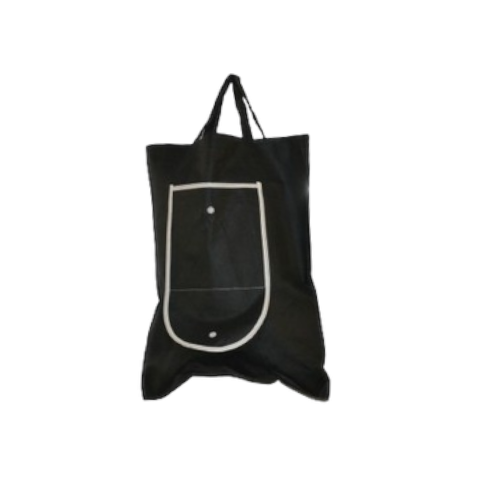 Non Woven Shopping Grocery Bag with Soft Loop Handle 80gsm 36x34cm