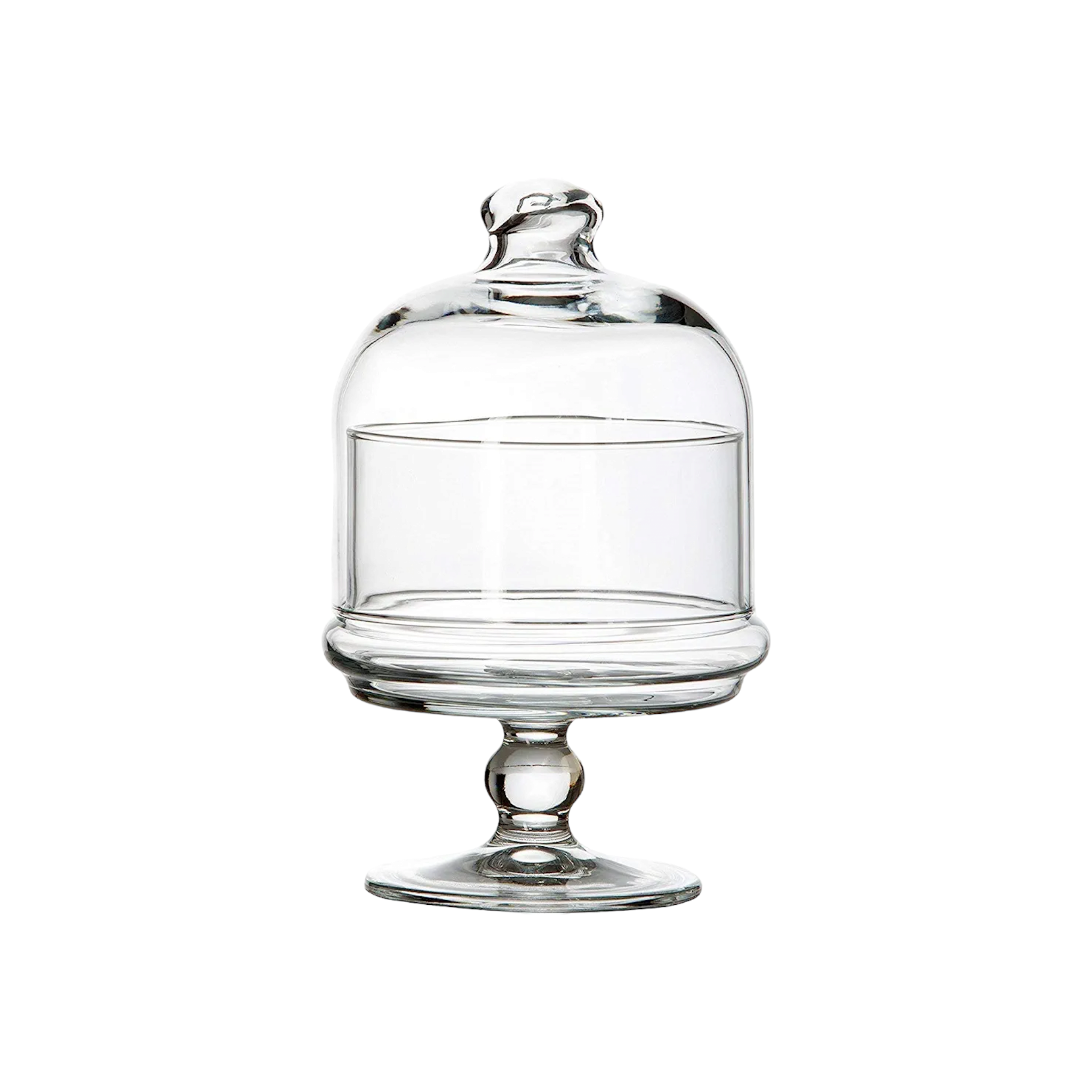 Pasabahce Patisserie Mini Cake Glass Dome Jar 118mm Stemmed 23110