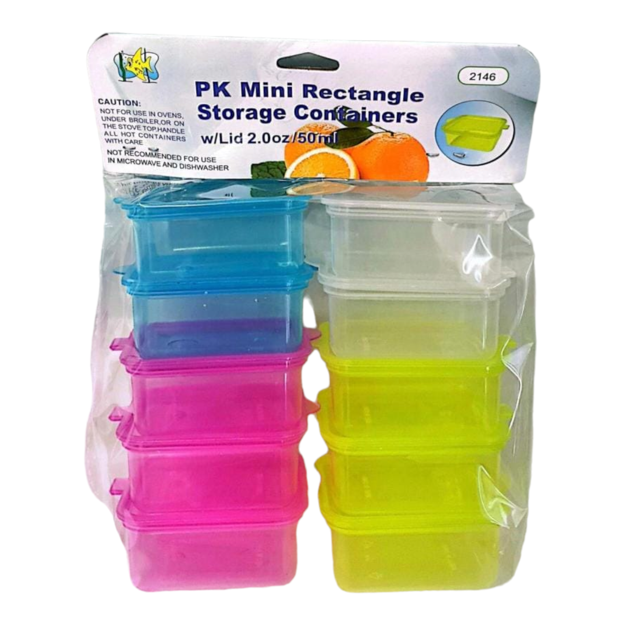 Mini Rectangle Storage Container 10pcs