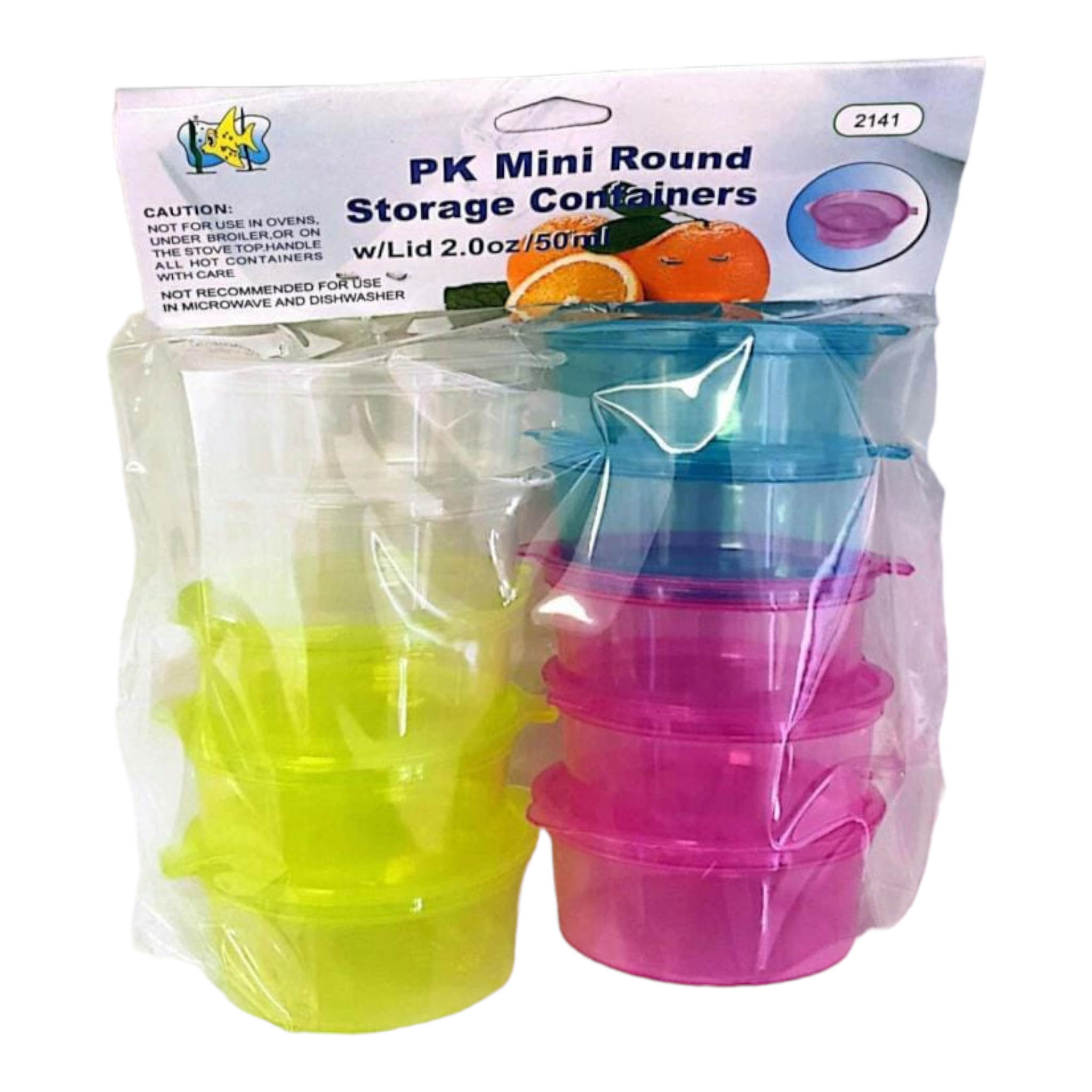 Mini Oval Storage Container 10pcs