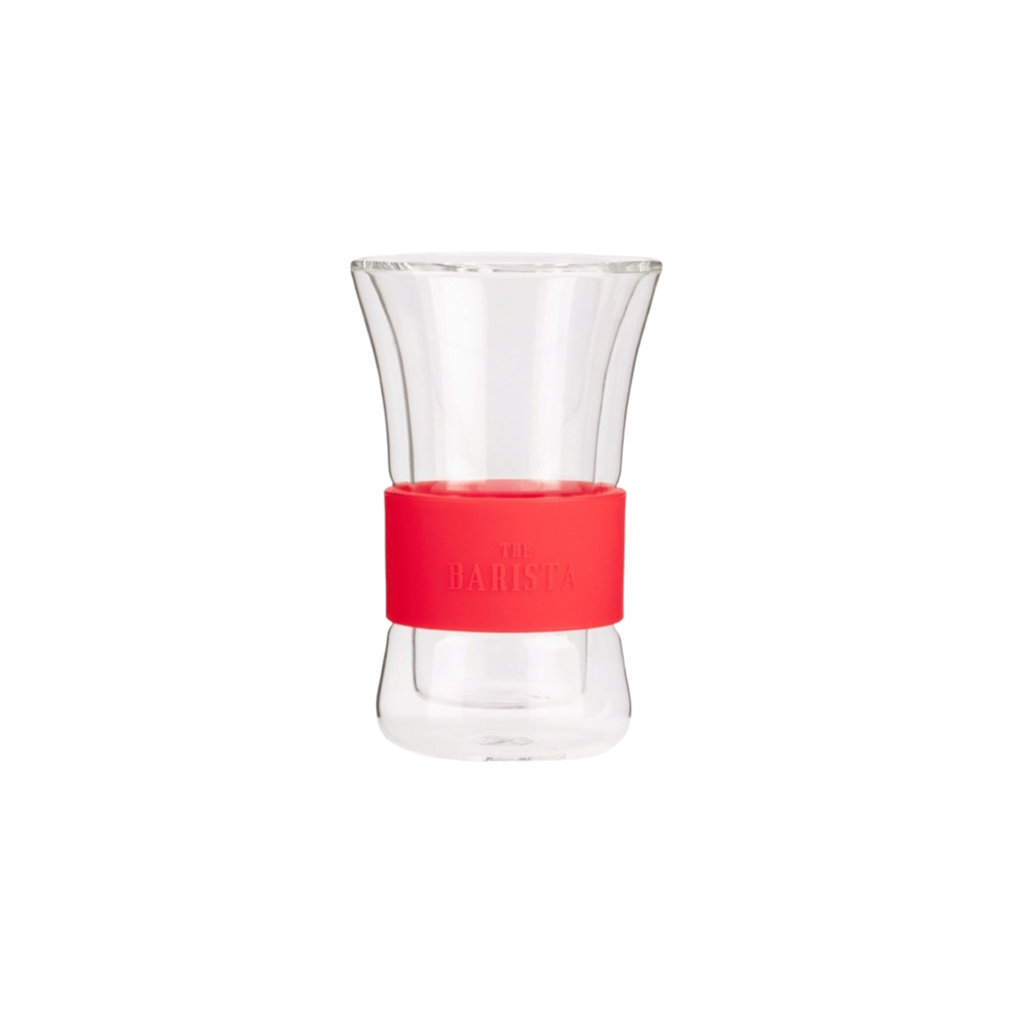 Barista Double Wall Café Cup 250ml with Color Silicone Grip 4pcs 11850A