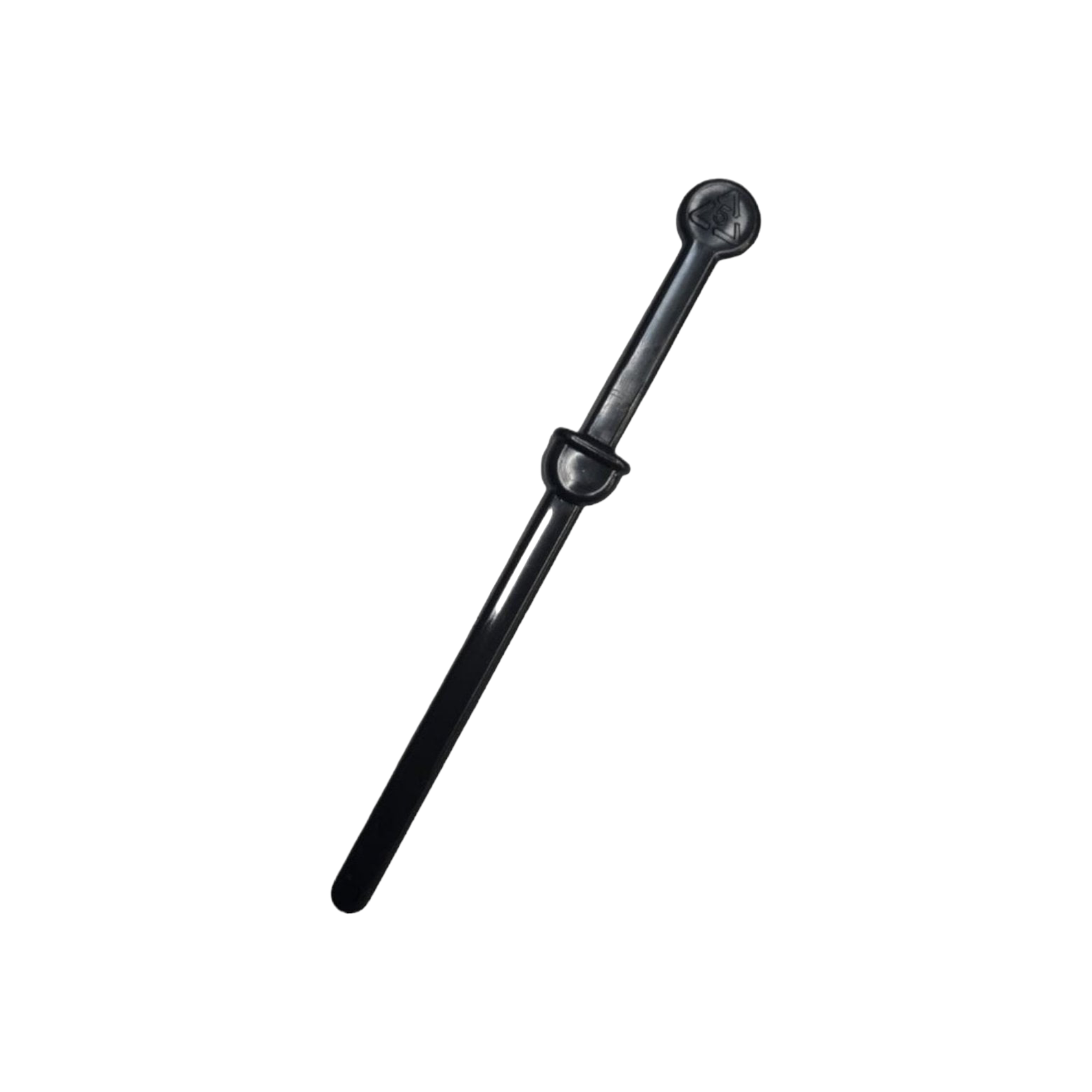 Coffee Stirrer Plug Sticks Disposable Cutlery Plug 138mm Black 100pack