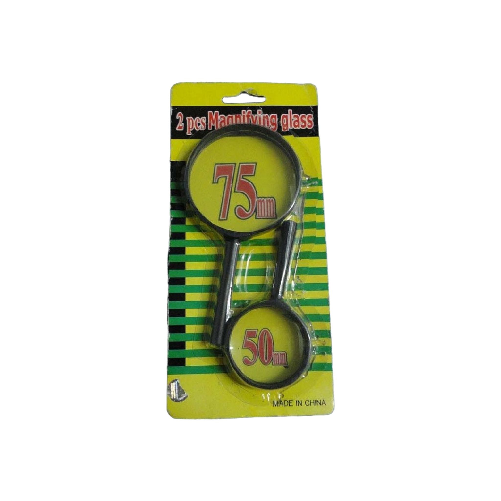 Magnifying Glass 2pc 75mm 50mm