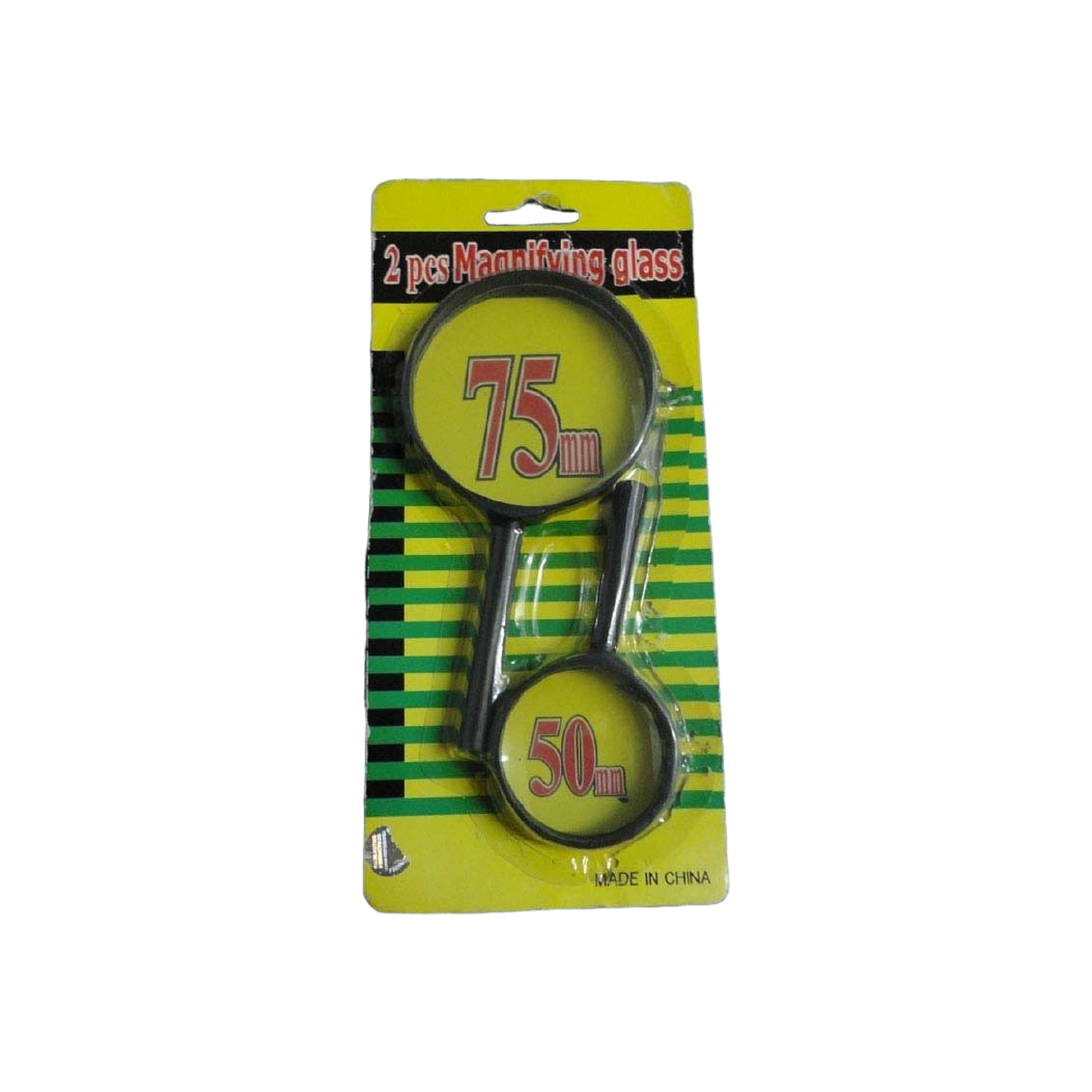 Magnifying Glass 2pc 75mm 50mm