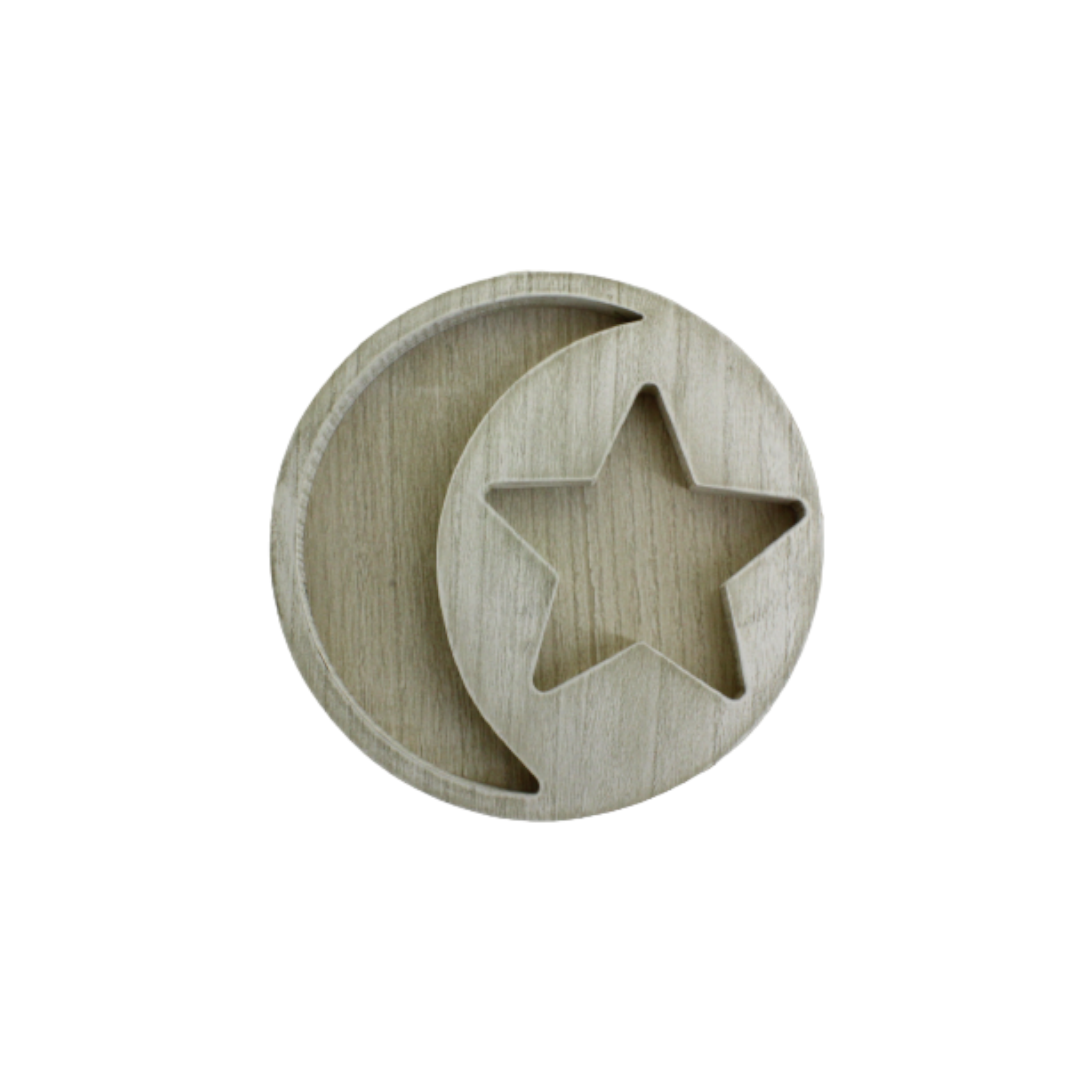 MDF Moon and Star Serving Tray 29.6x2.4cm XKD074