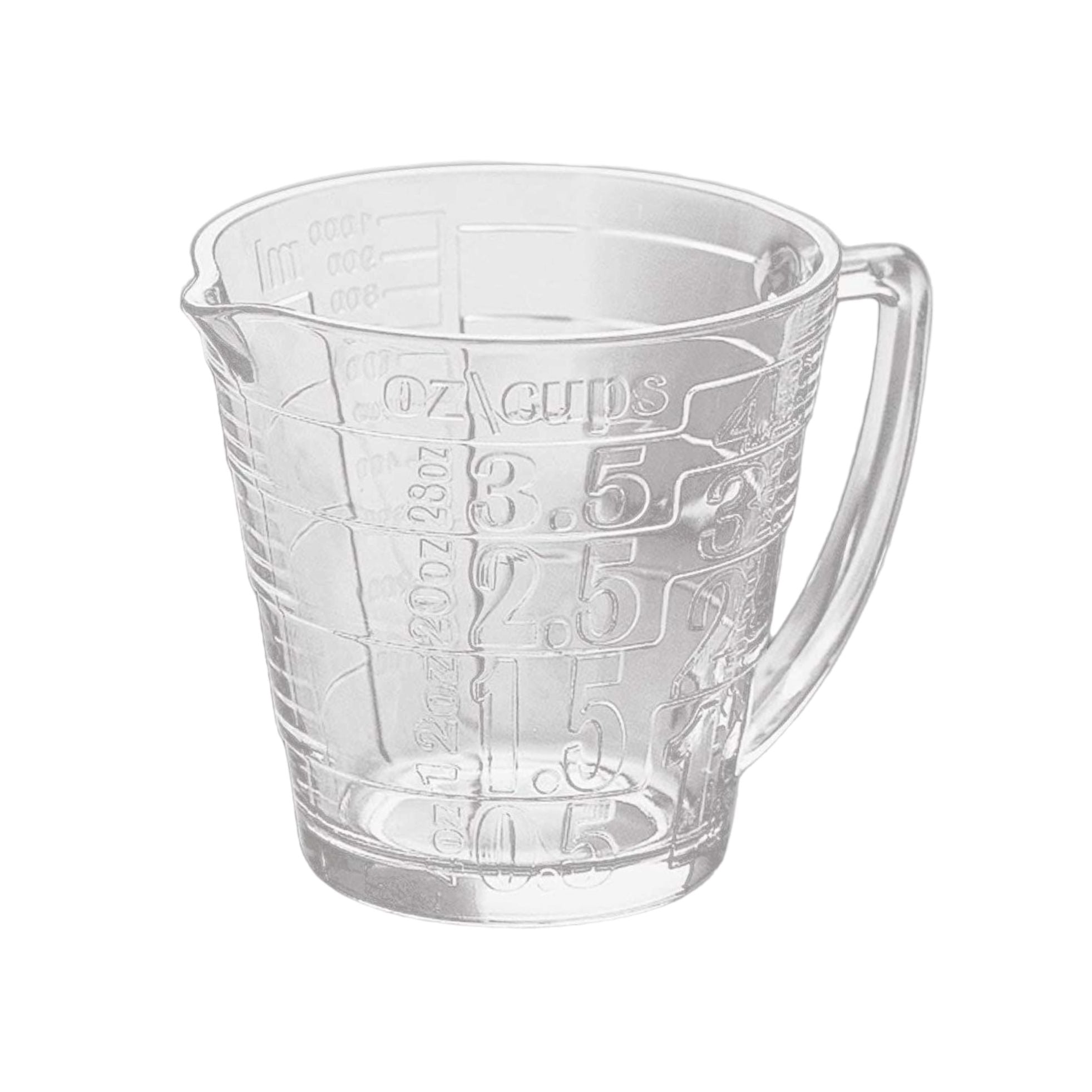 Pasabahce Measuring Jug 1L Glass with Embossed Measurements 23273