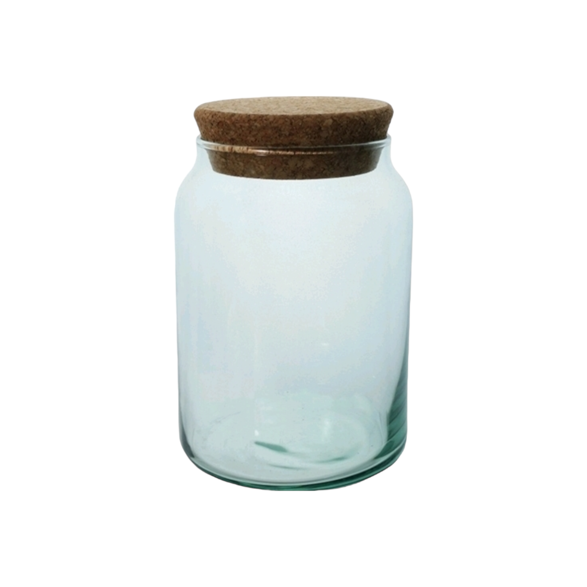 Pasabahce Glass Storage Jar 860ml with Bamboo Lid 23998