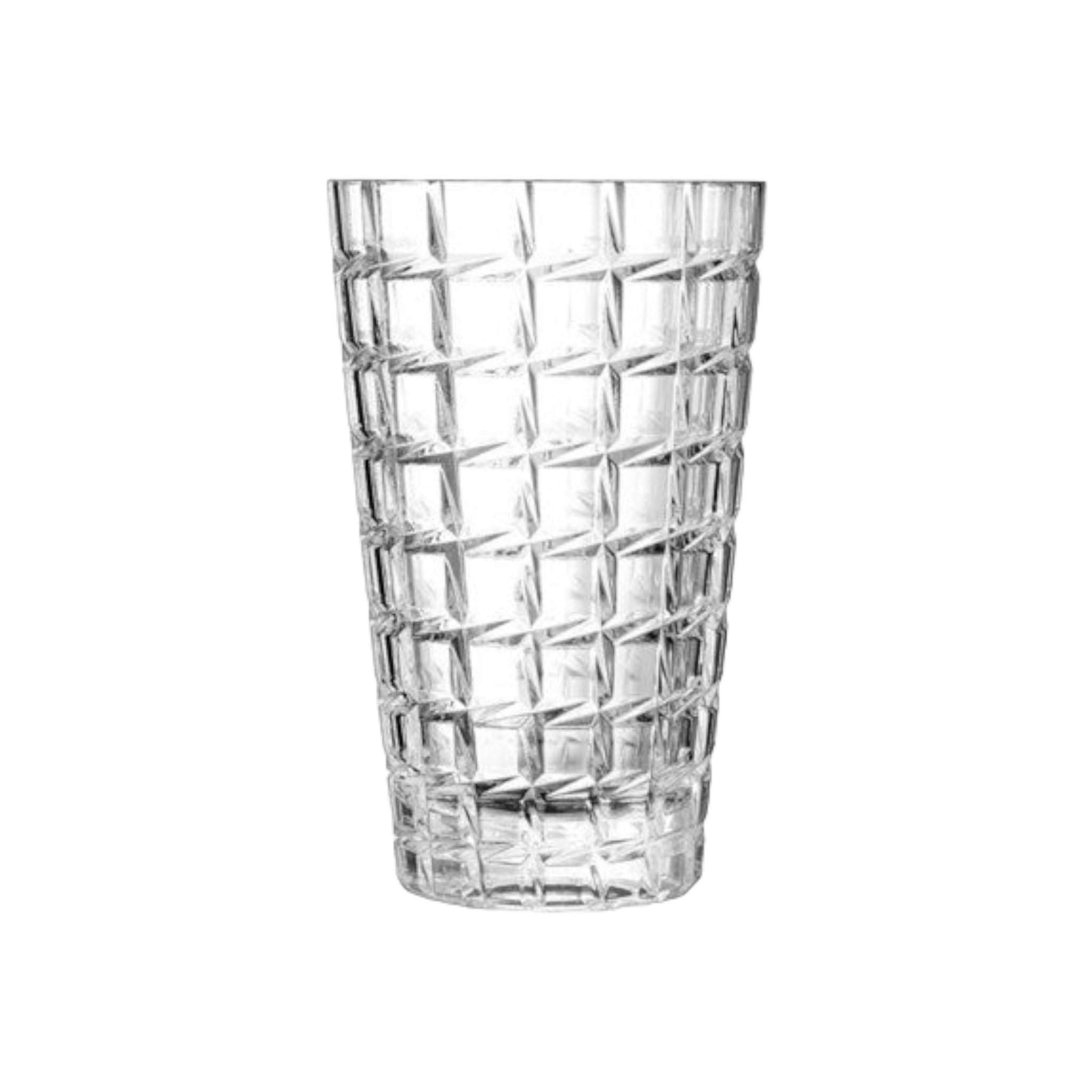 Cristal Glass Flower Vase 2.73L Darques Collect 39939