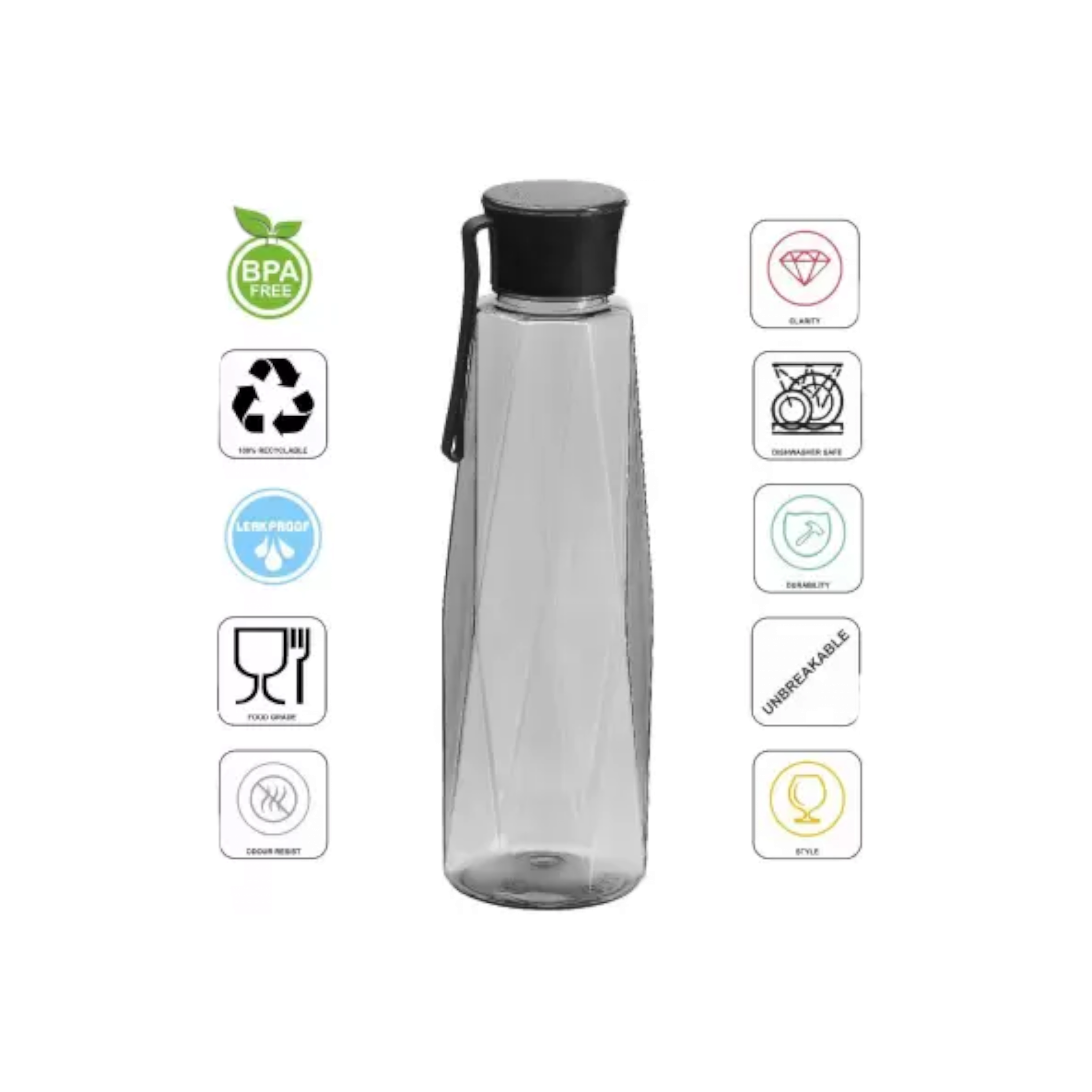 Sports Water Bottle 1000ml Steelo Seagull