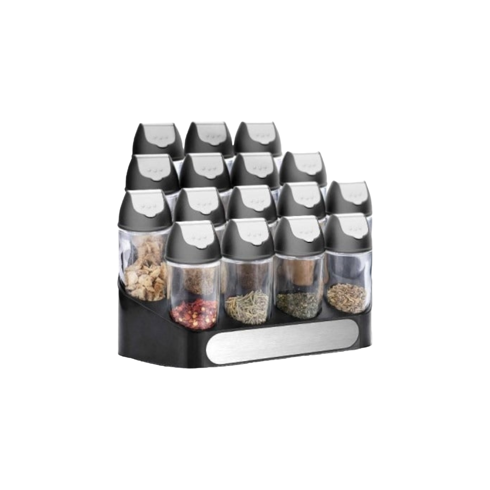 Aqua Spice Rack 16-Jar 25020