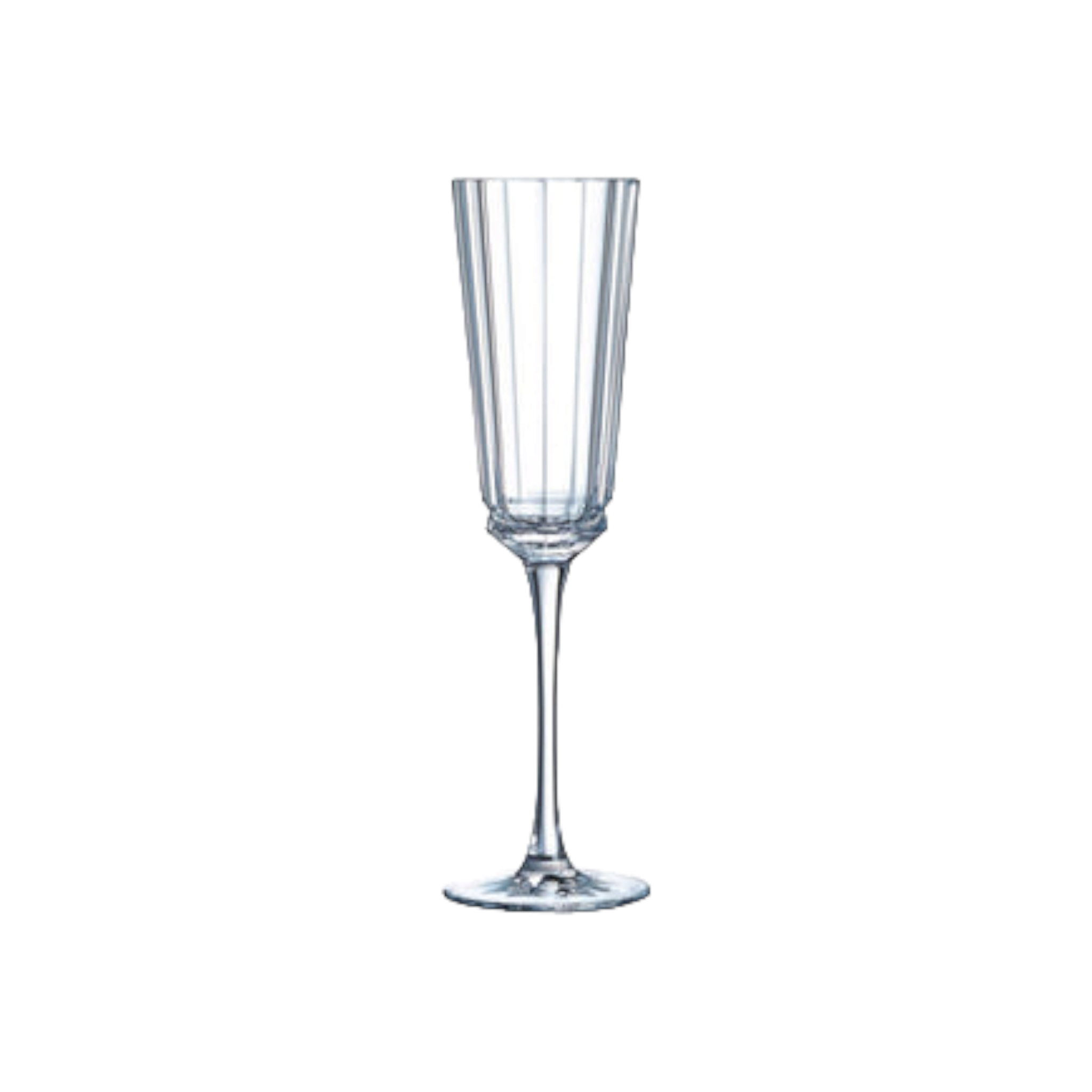 Glass Tumbler 170ml Flute Stemmed Cristal Darques rendez Vous Flute 6Pack 170ml 39963