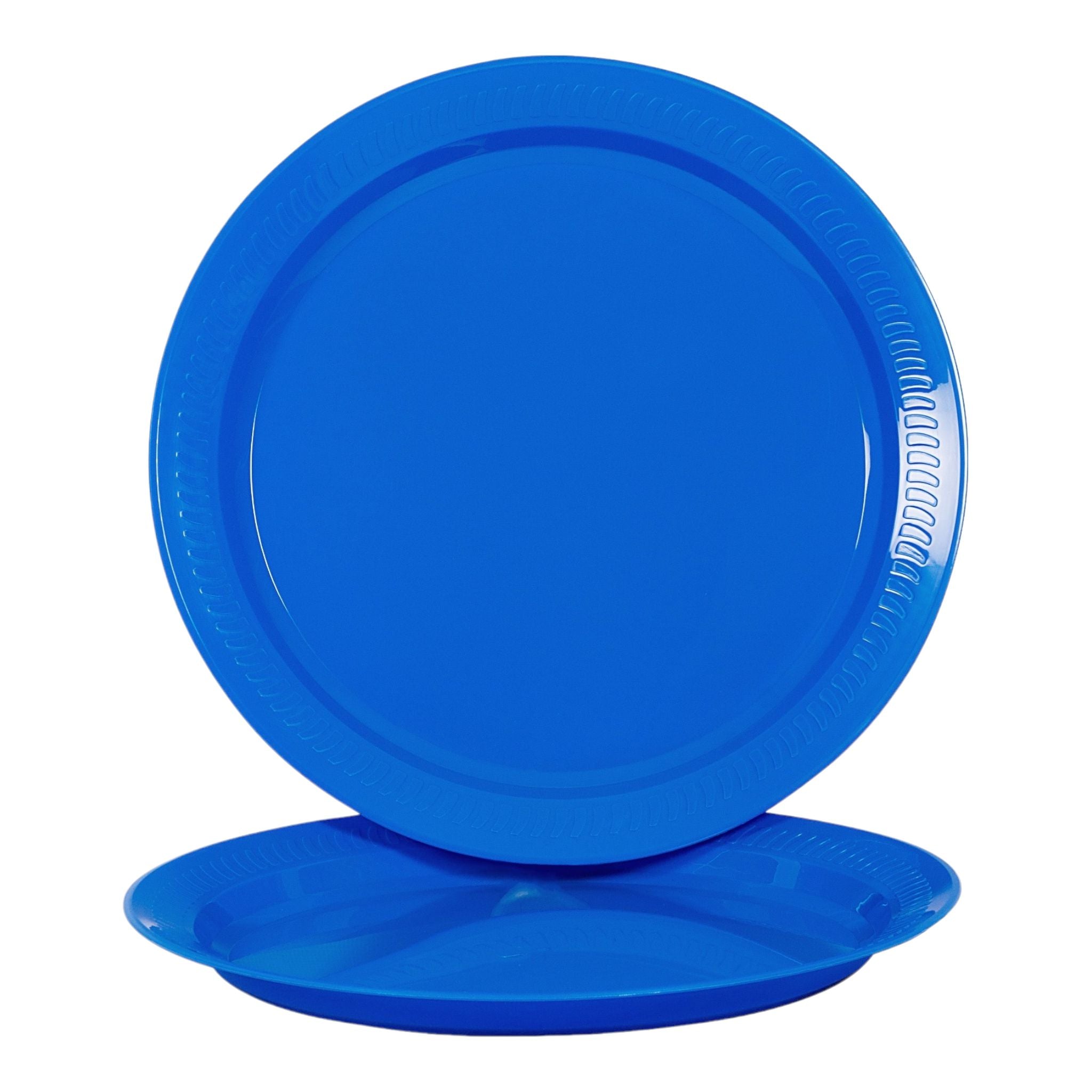 Plastic Catering Color Plates 260mm Extra Large 10pack Buzz