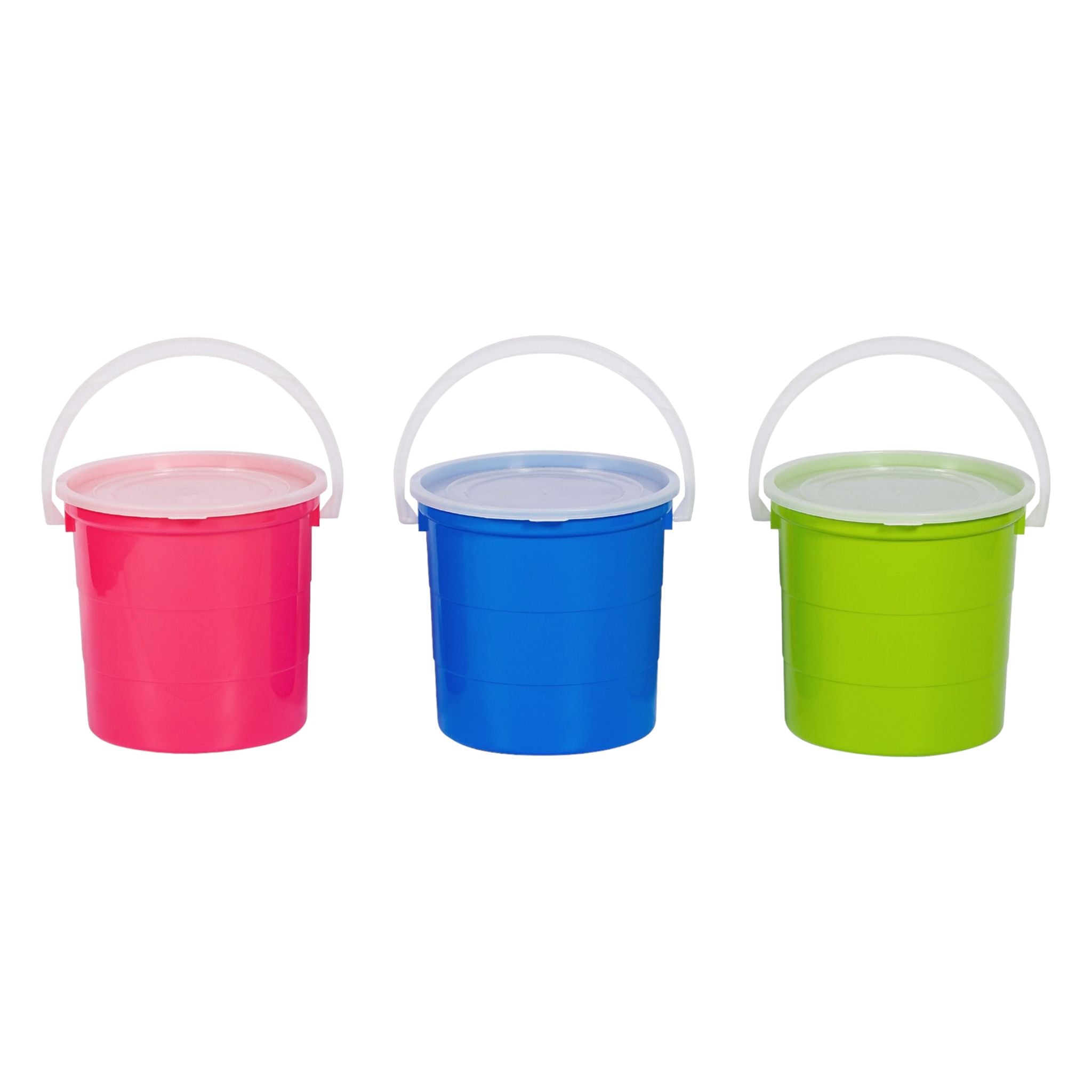 5L Plastic Bucket with Lid Buzz