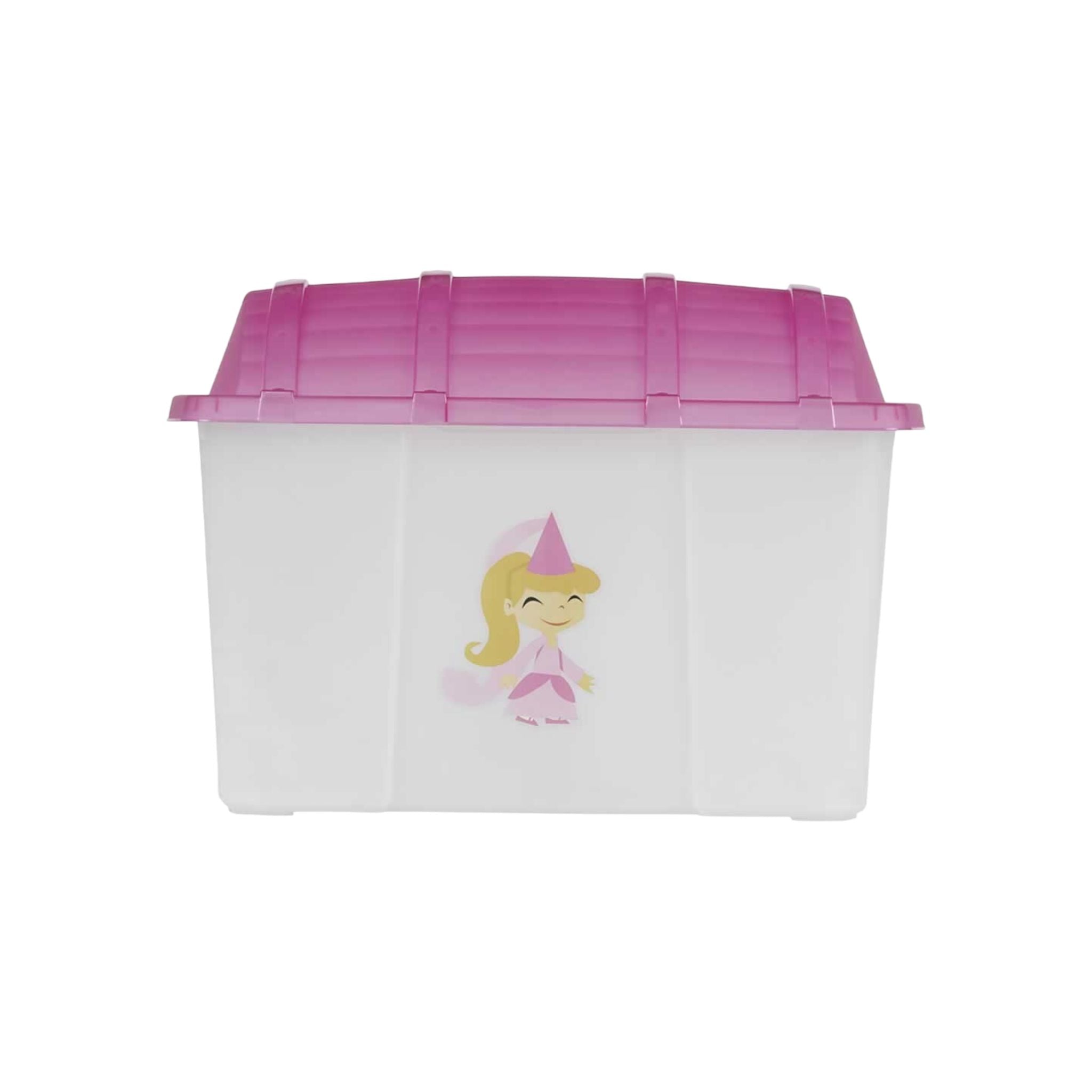 Kiddies Plastic Storage Box Chest Boys-Girls Buzz