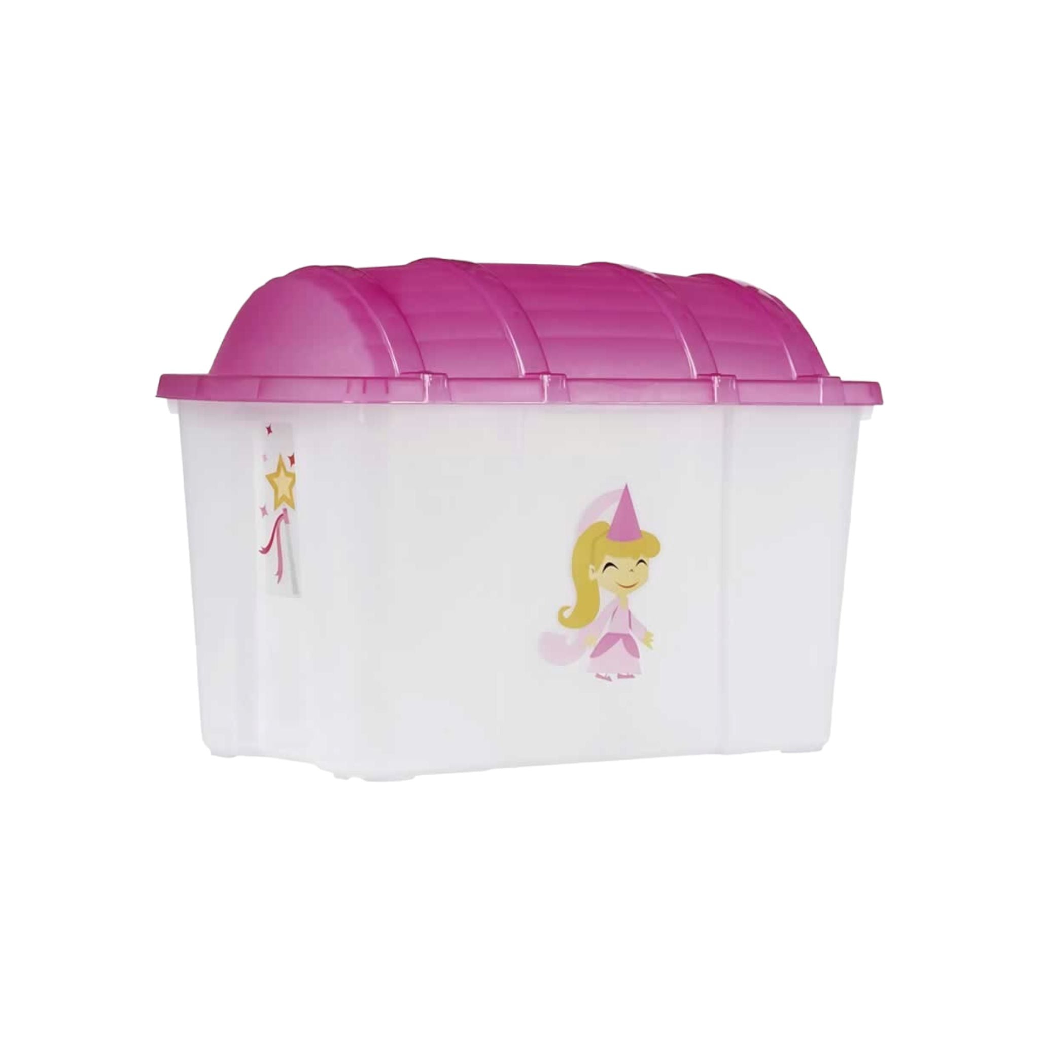 Kiddies Plastic Storage Box Chest Boys-Girls Buzz