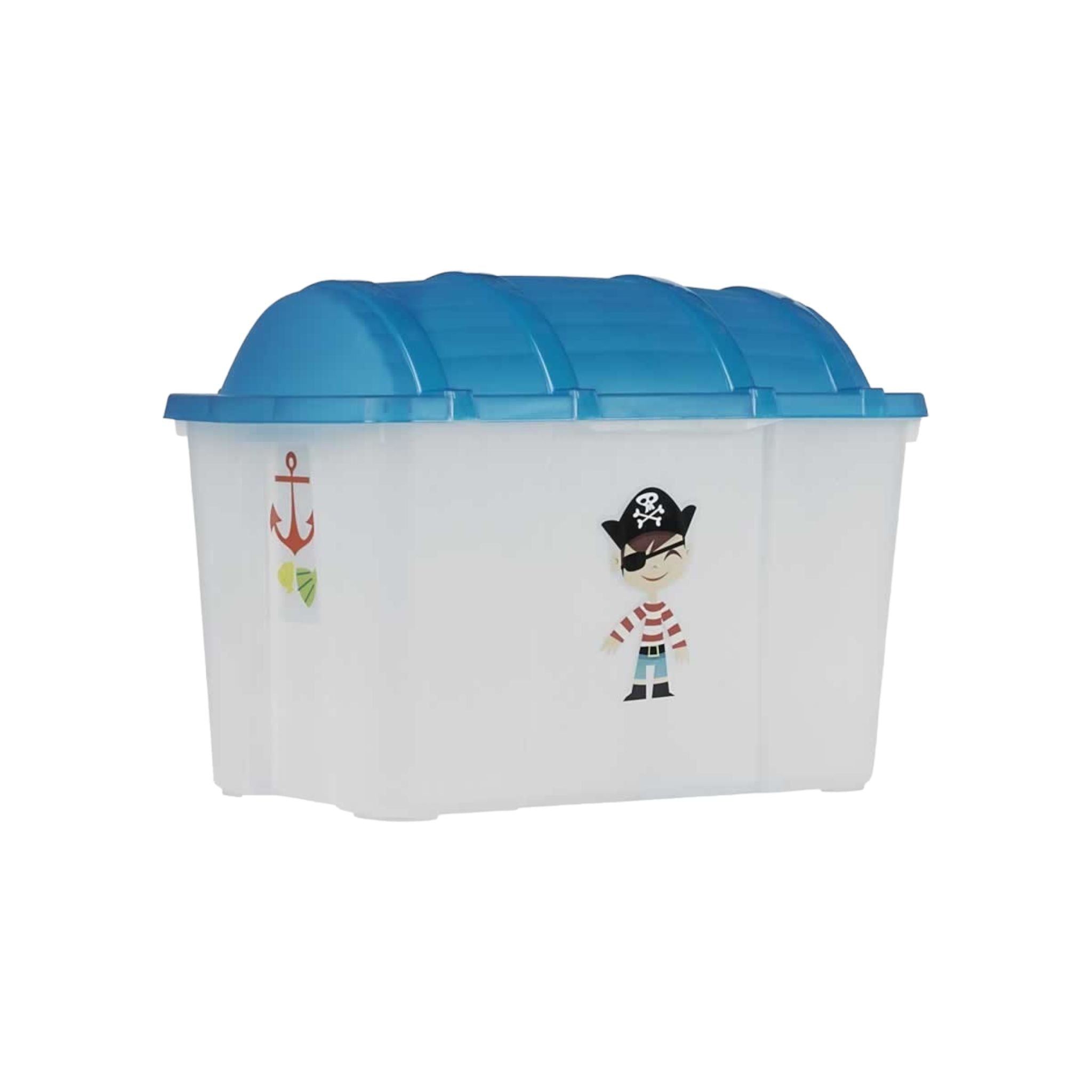 Kiddies Plastic Storage Box Chest Boys-Girls Buzz