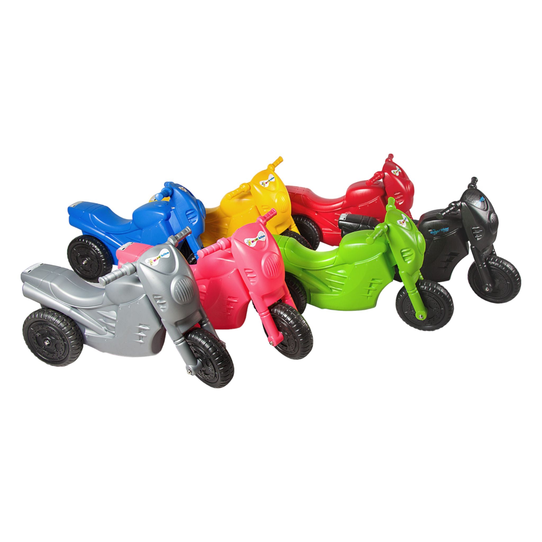 Kids Bike Plastic Solid Color Buzz