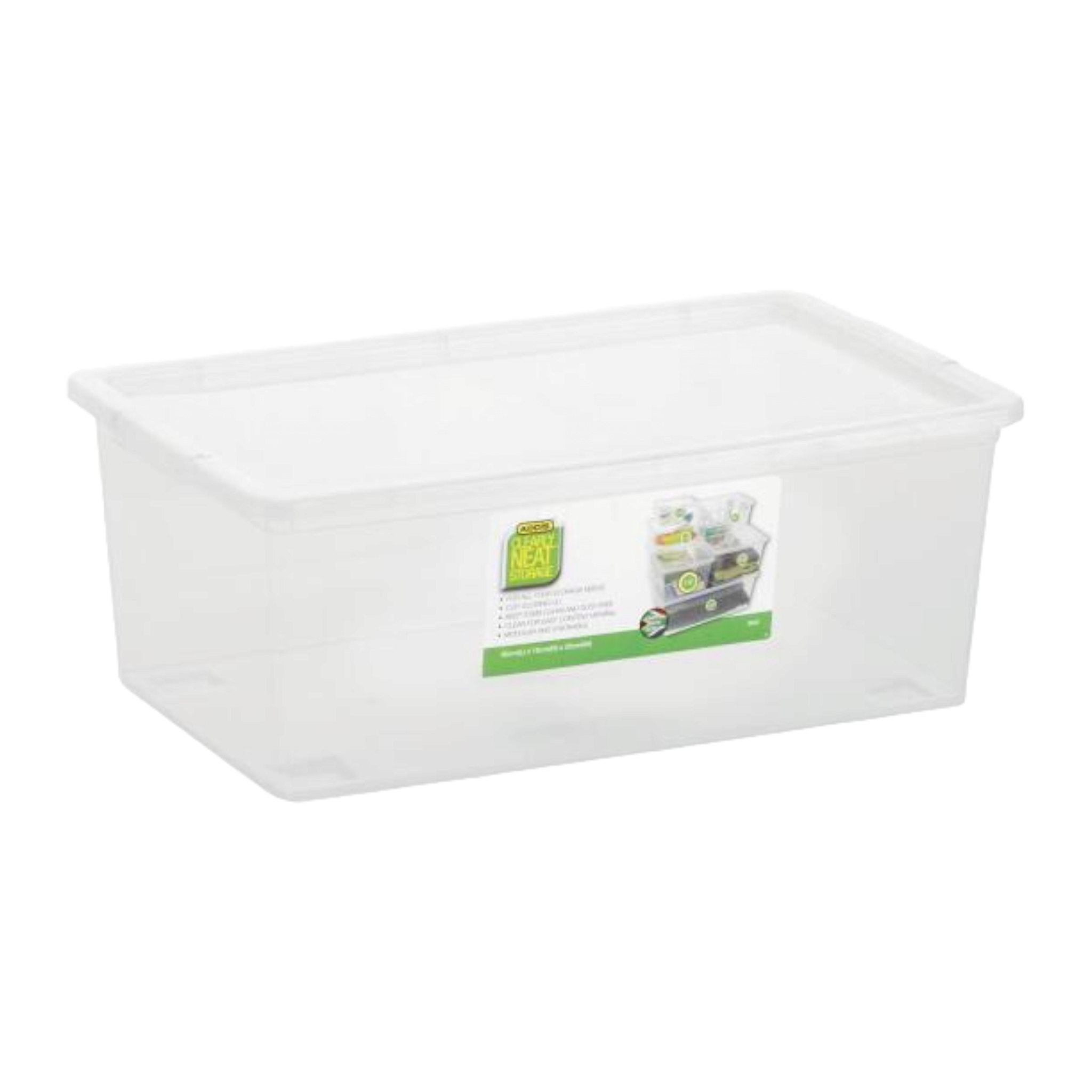 Addis 5L Clearly Neat Storage Box Clear Container 12/16