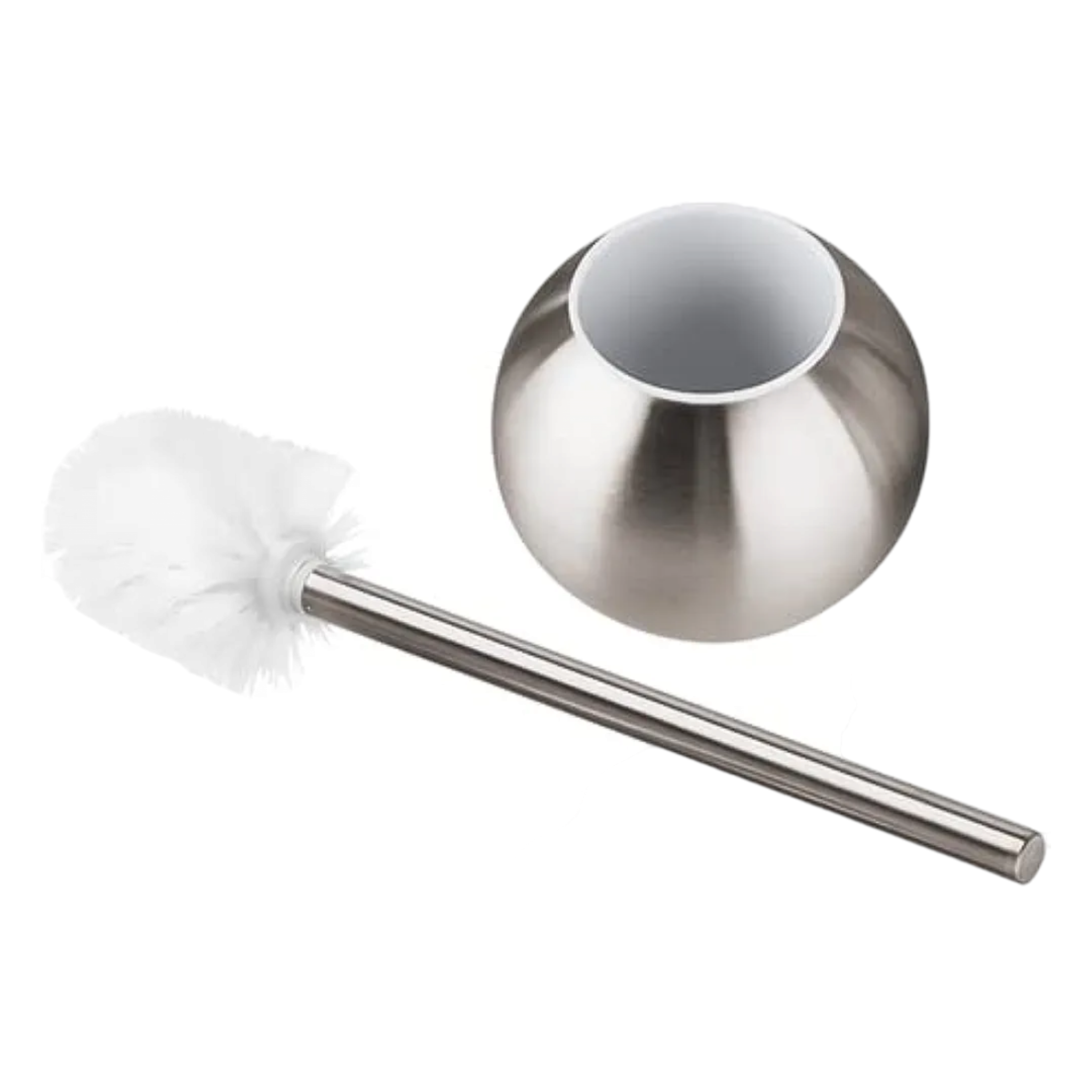 Sphere Toilet Brush with holder Stainless Steel 067