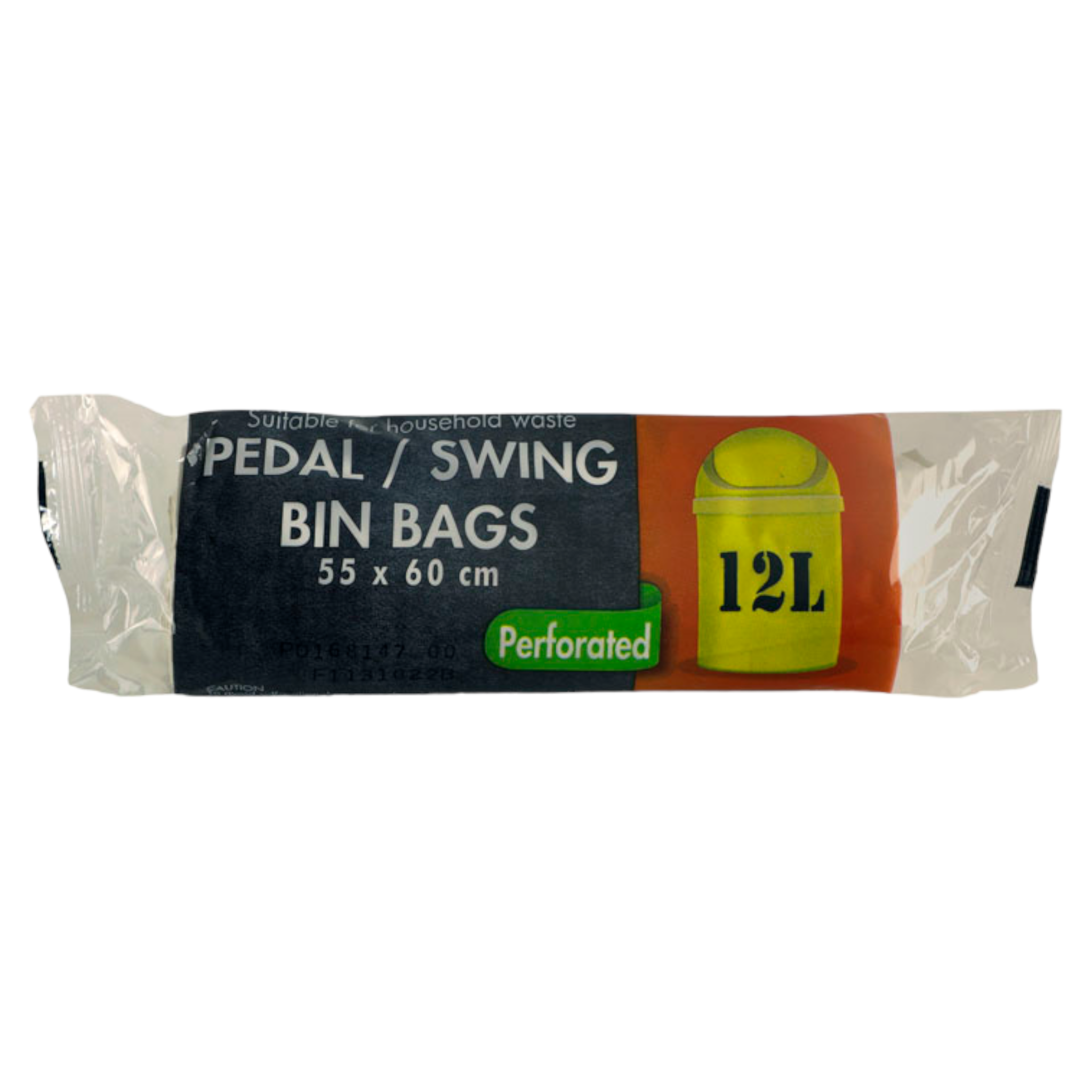 Refuse Bags on Roll for 12L Pedal Swing Waste Bin 55x60cm 15pcs