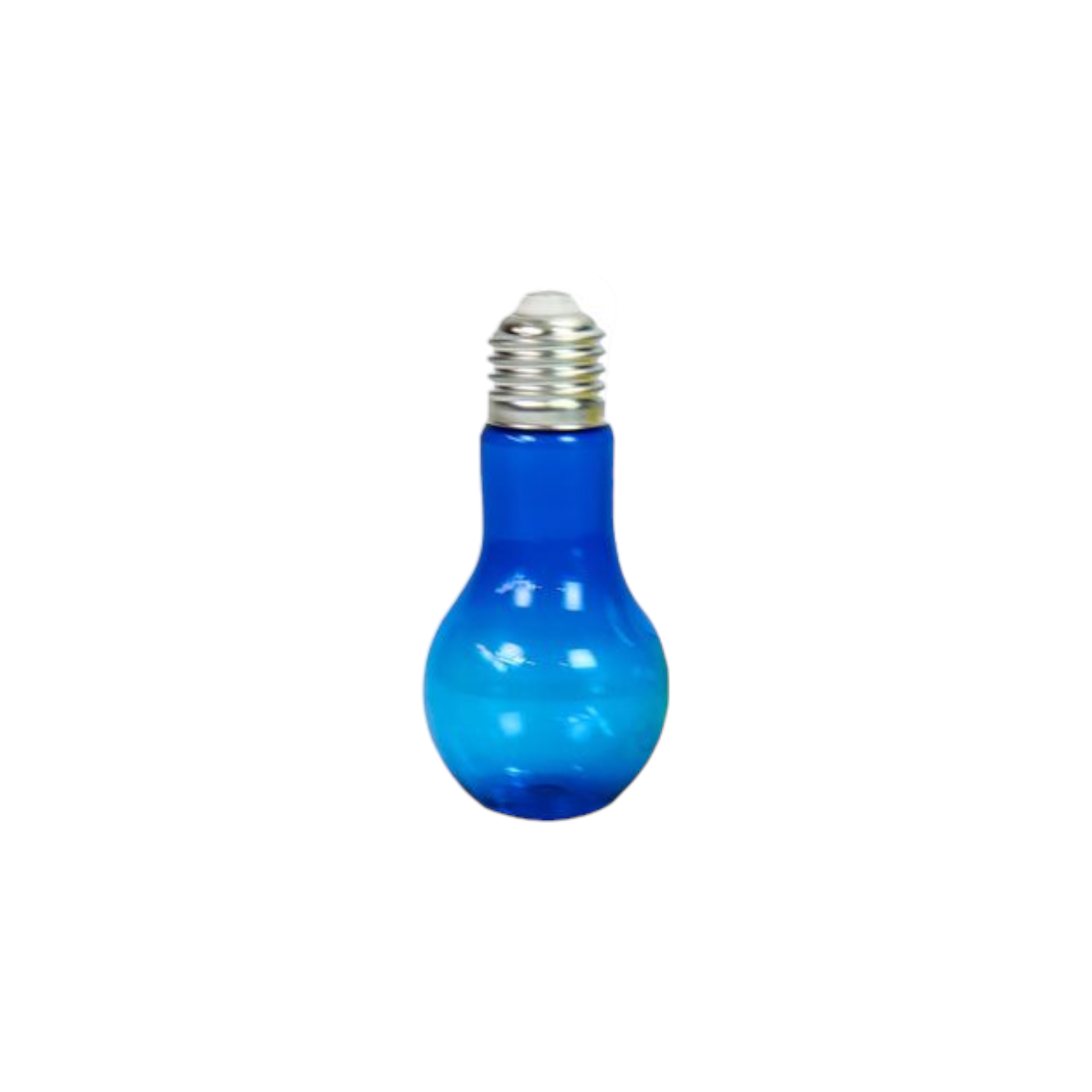 Bulb Shaped Mason Jar - Plastic Color Globe Bottle